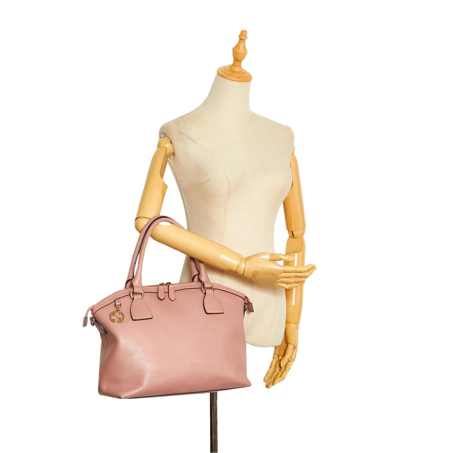 Gucci GG Charm Dome Satchel (SHG-aBjhD5)