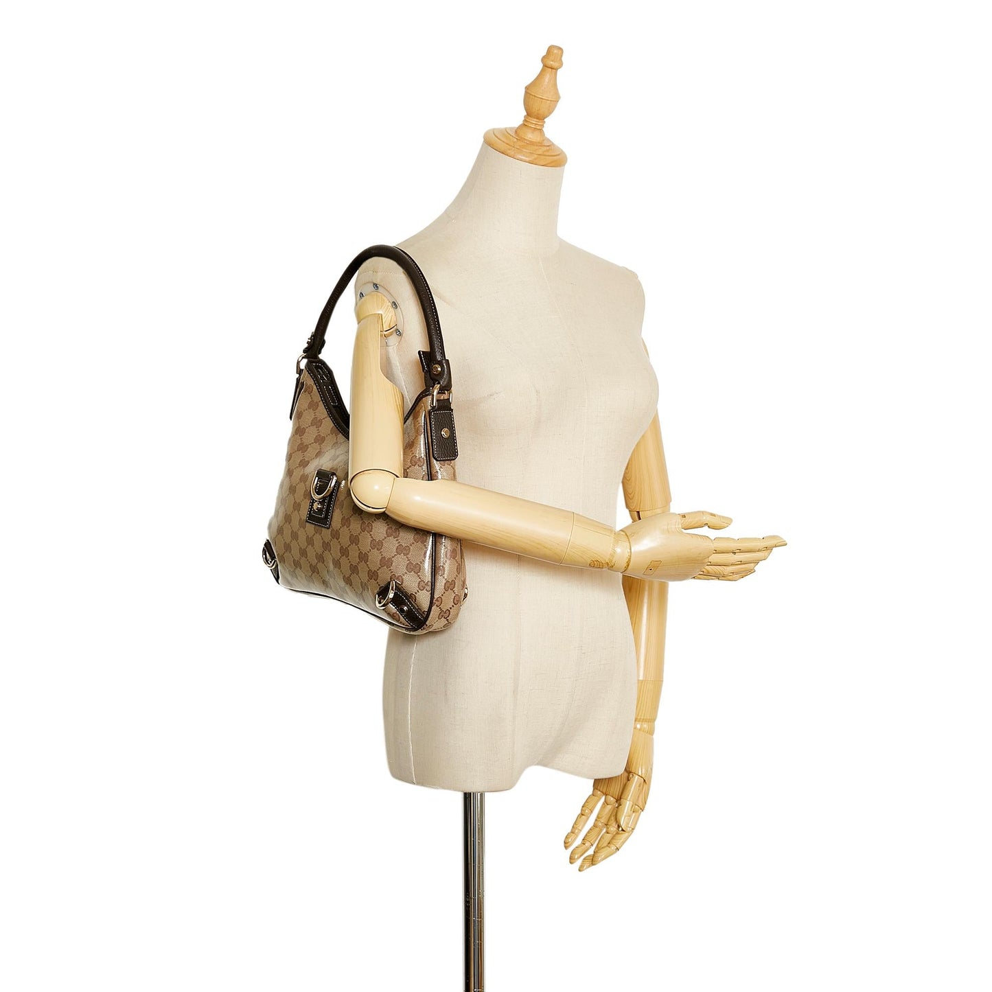 Gucci GG Crystal Abbey D-Ring Shoulder Bag (SHG-8B5Ll6)