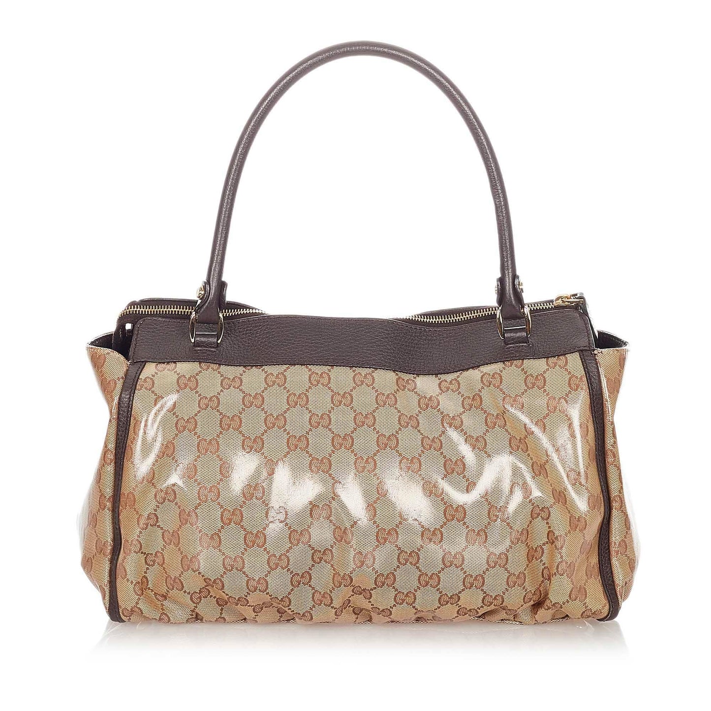 Gucci GG Crystal Abbey-D Ring Tote Bag (SHG-21367)