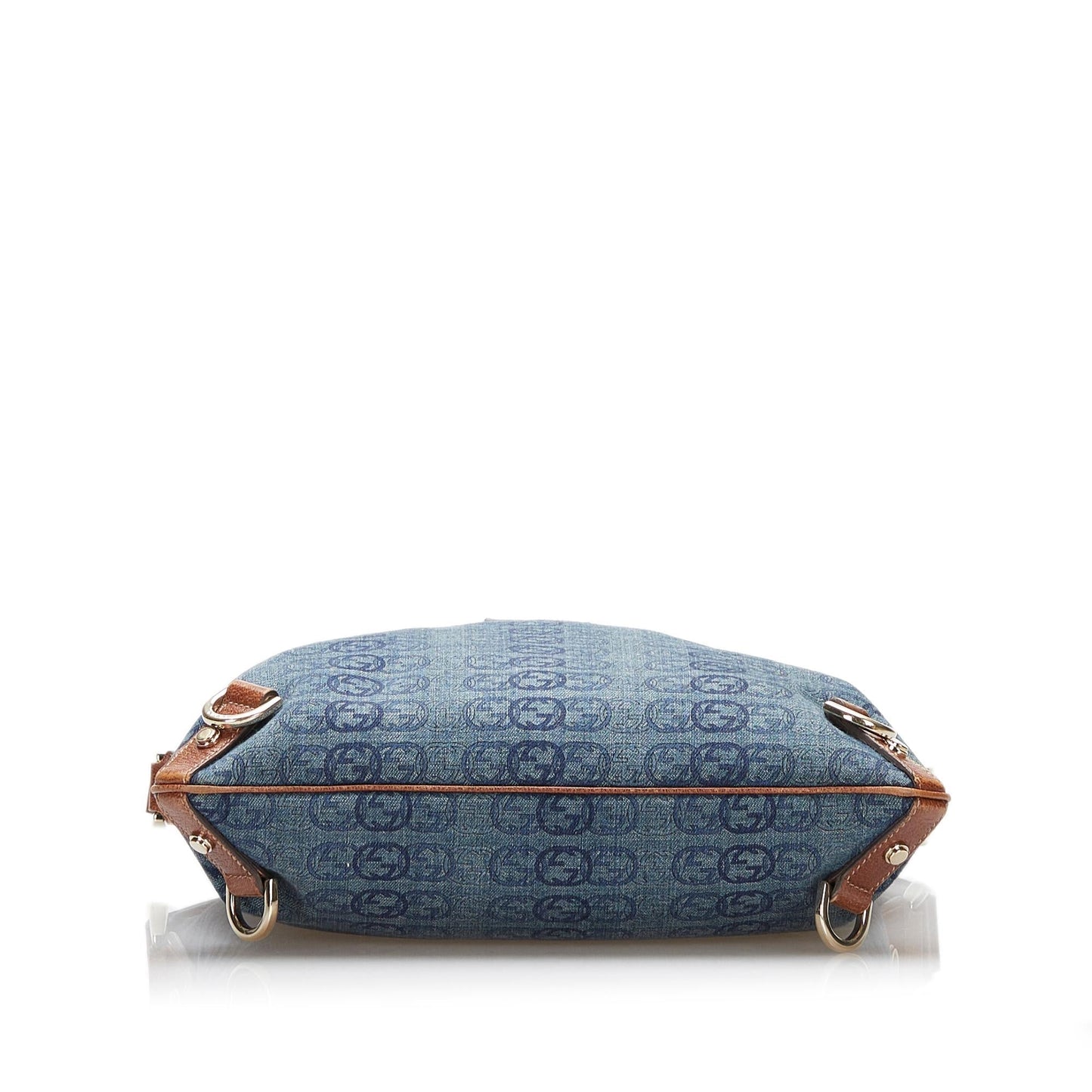 Gucci GG Denim Abbey D-Ring Crossbody Bag (SHG-37187)