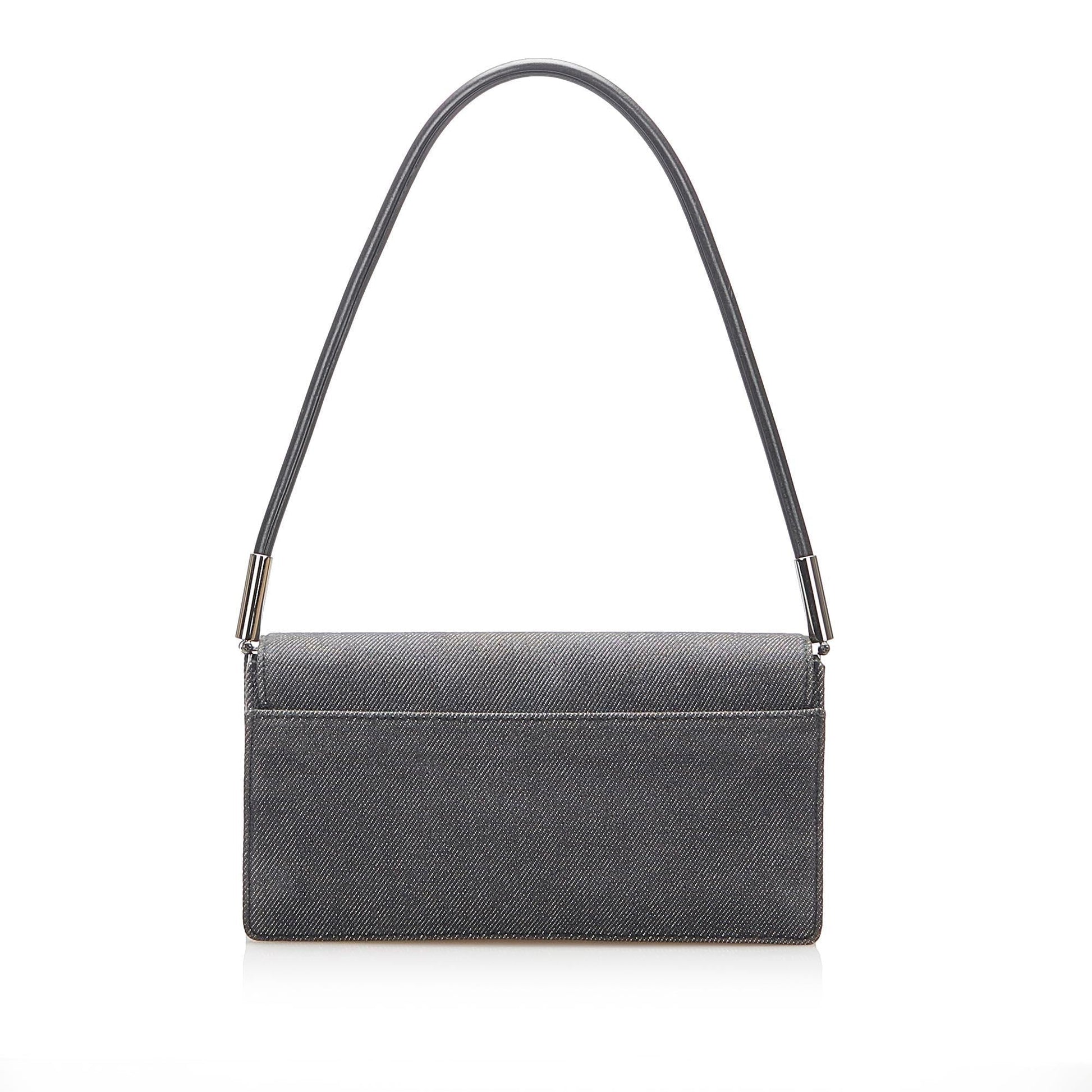 Gucci Canvas Denim Handbag