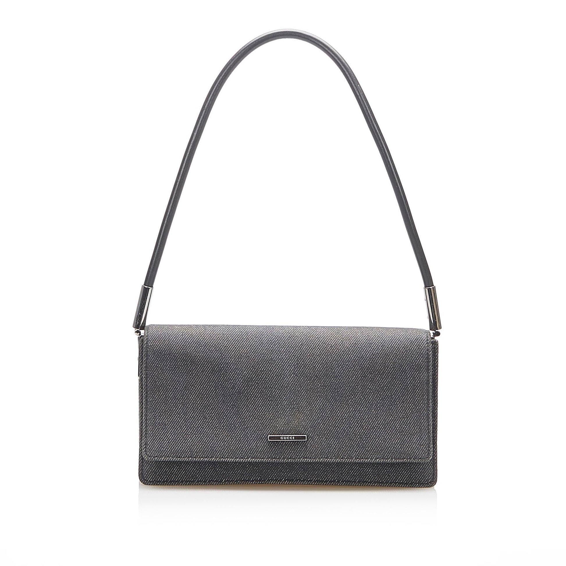Gucci Canvas Denim Handbag