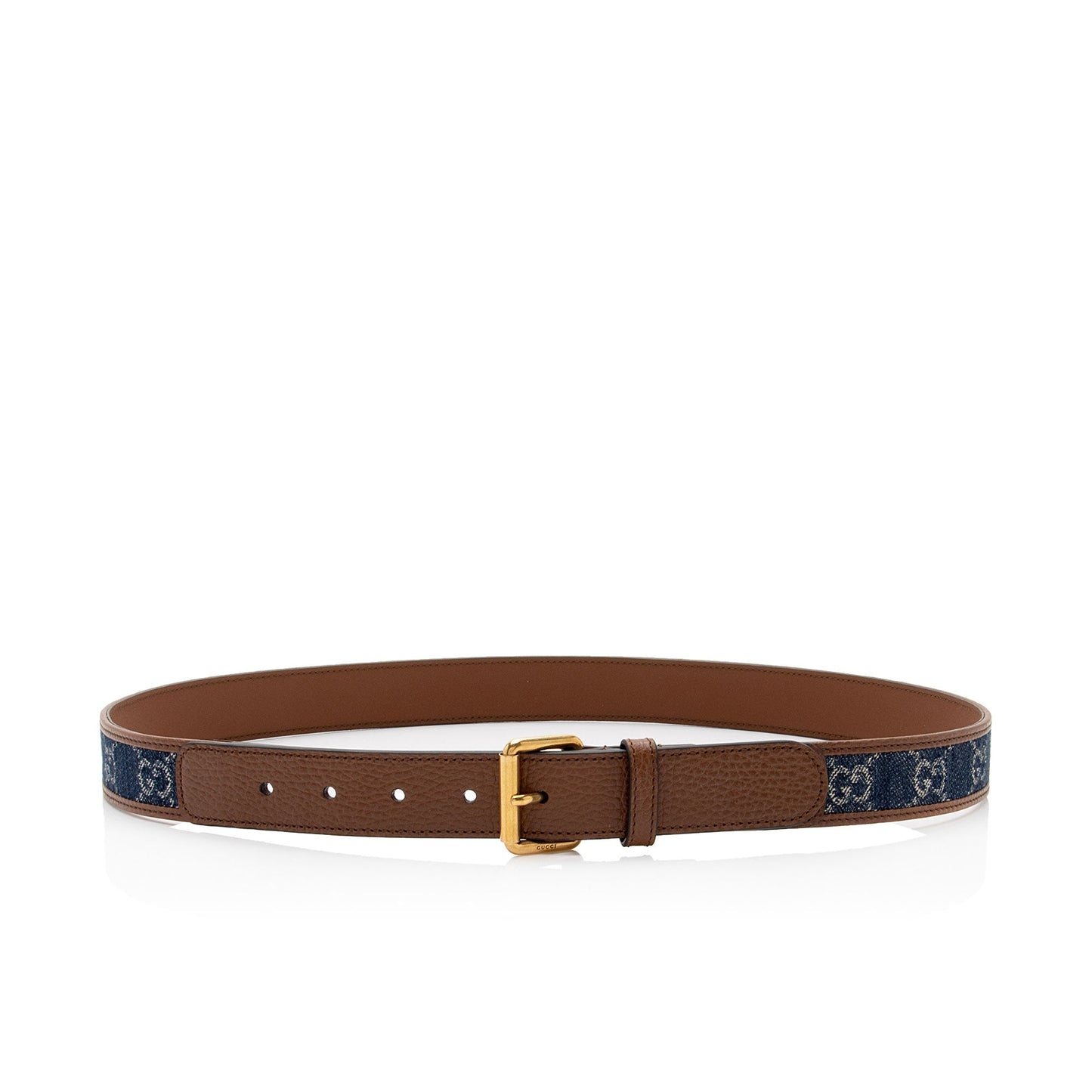 Gucci GG Denim Belt - Size 36 / 92 (SHF-HduAFP)