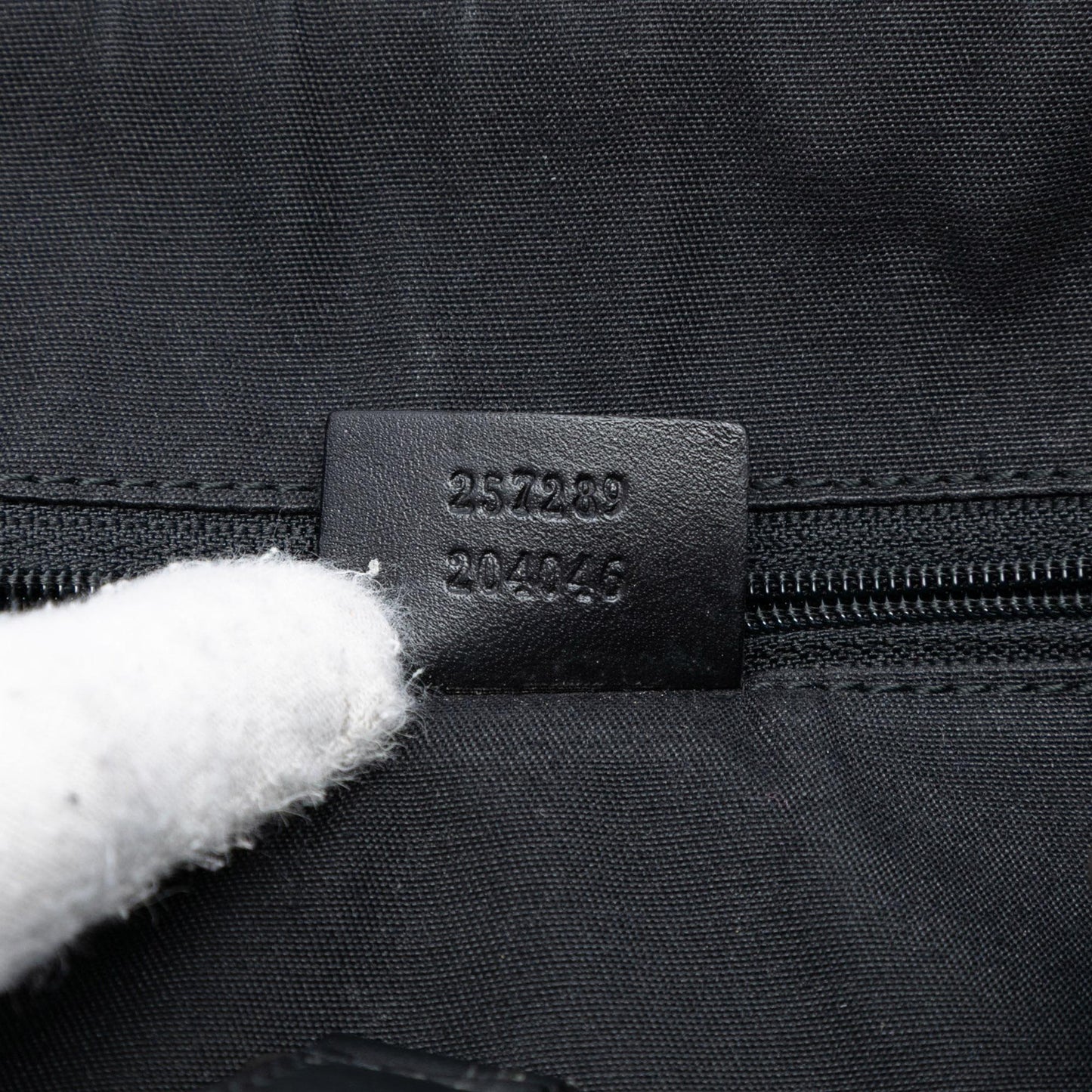 Gucci GG Denim Charmy Boston Bag