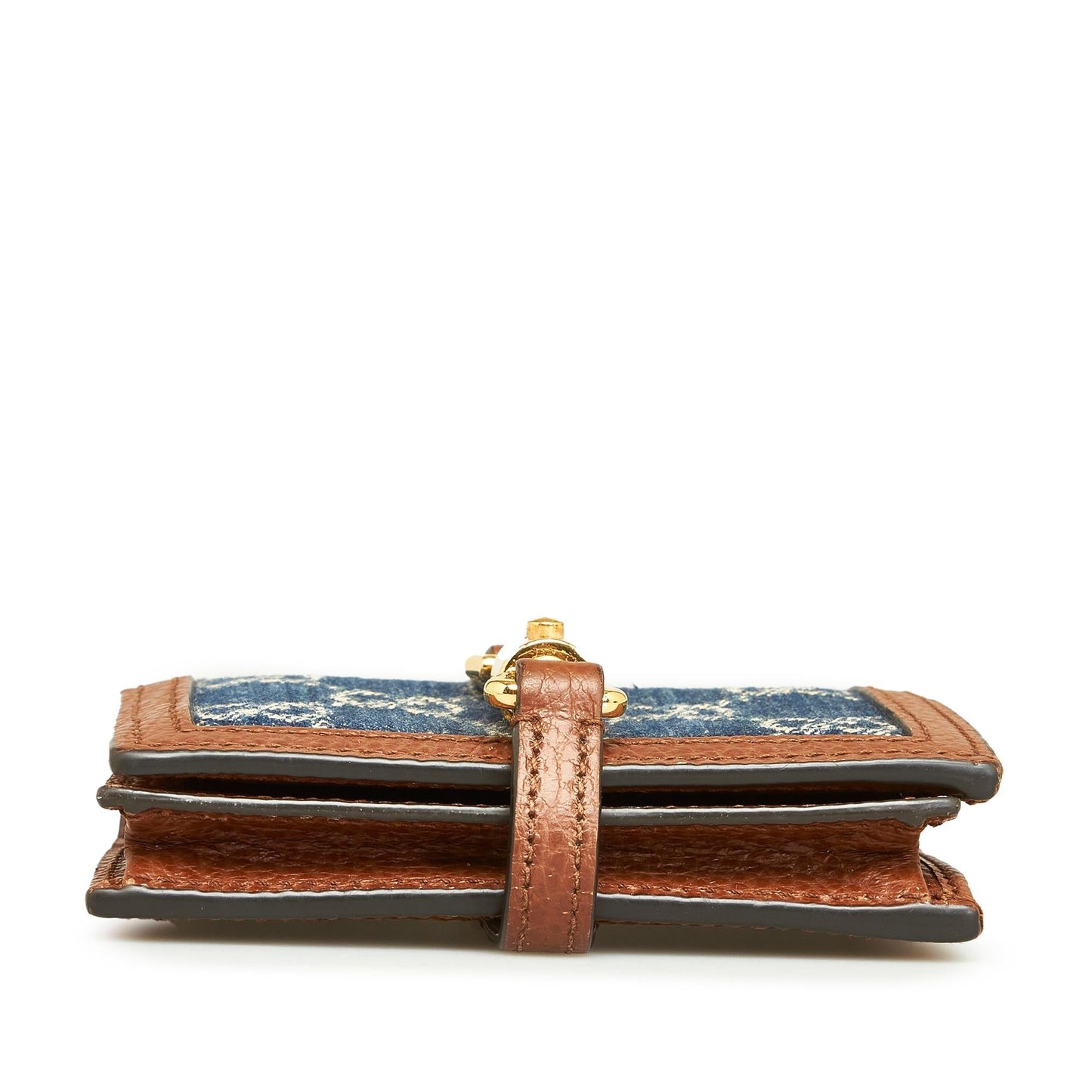 Gucci GG Denim Jackie Compact Wallet (SHG-LZ089d)