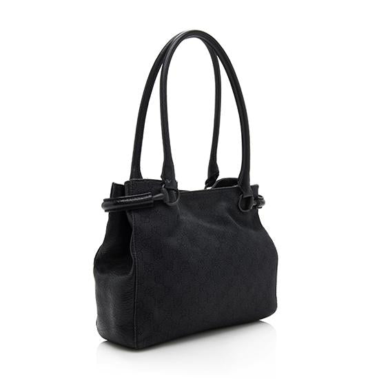Gucci Leather Denim Tote Style 1