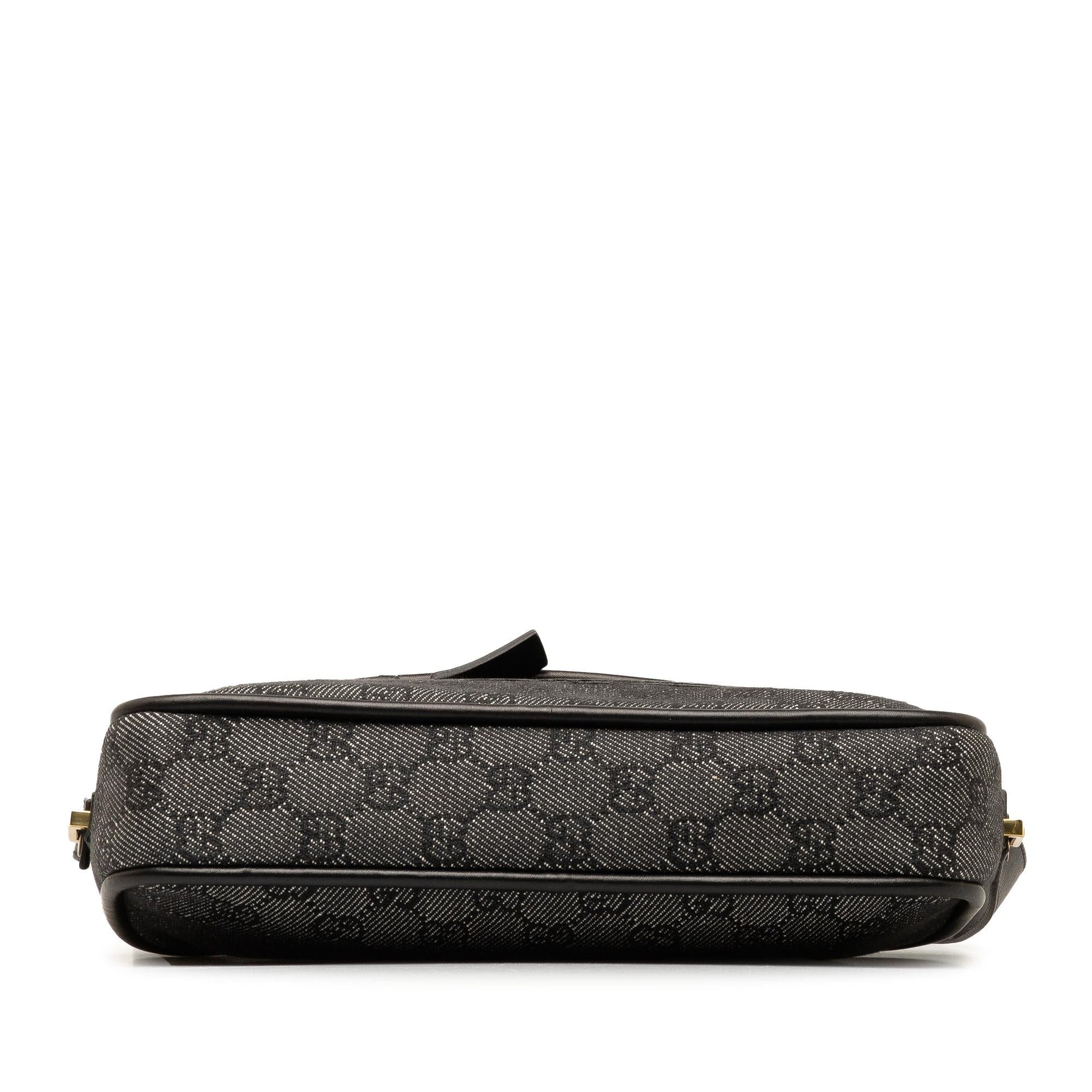 Gucci GG Denim Shoulder Bag (SHG-T2x2kb)