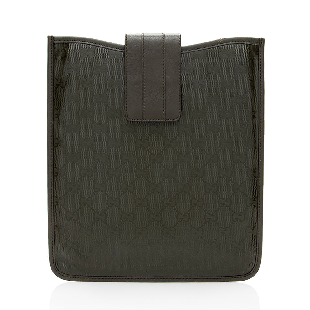 Gucci Leather Canvas Handbag Style 14