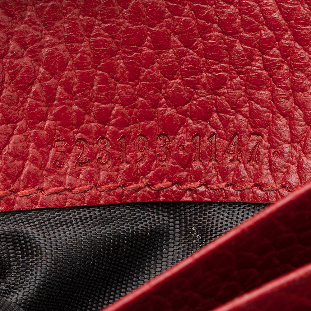 Gucci GG Leather French Wallet (SHF-21380)