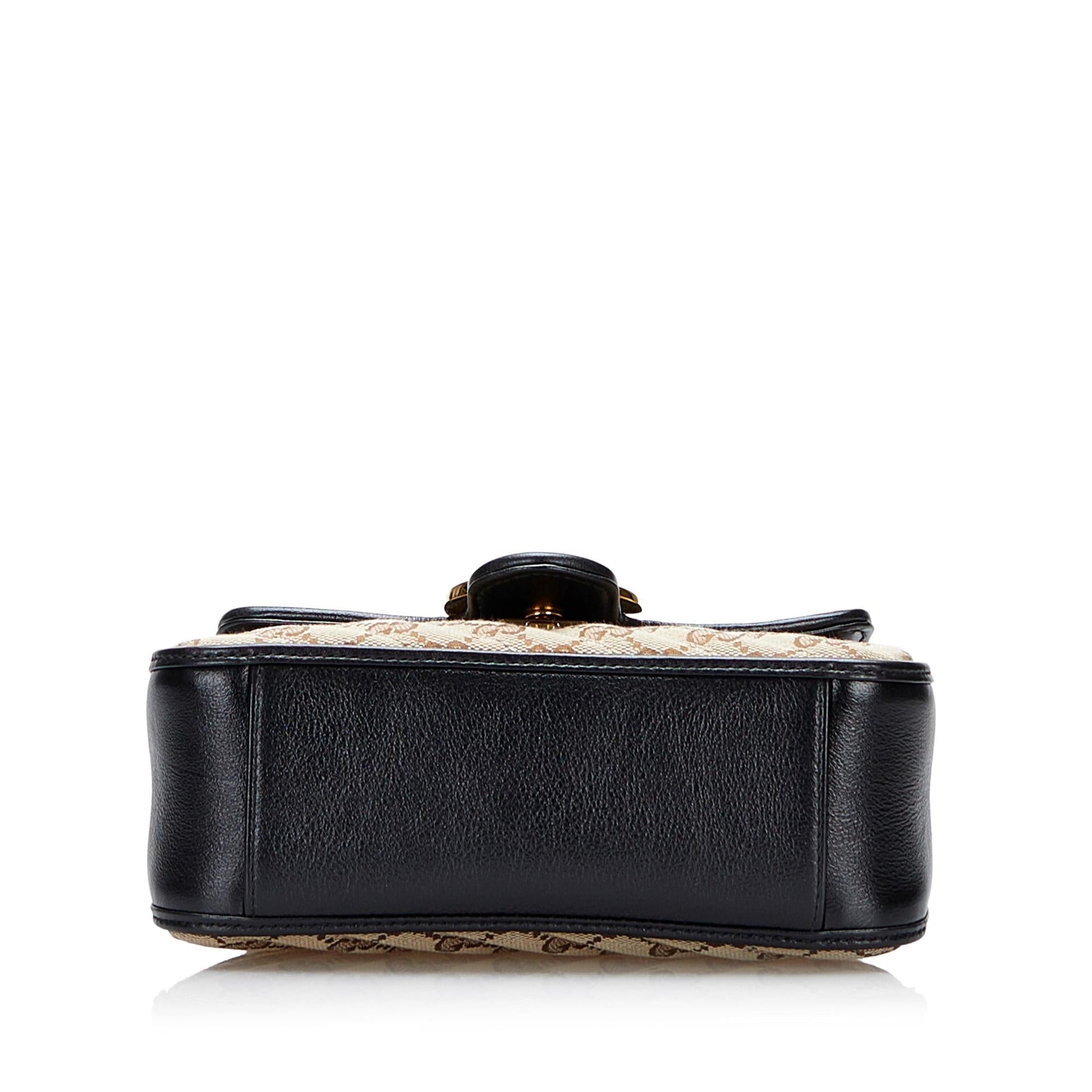 Gucci Canvas Shoulder Bag