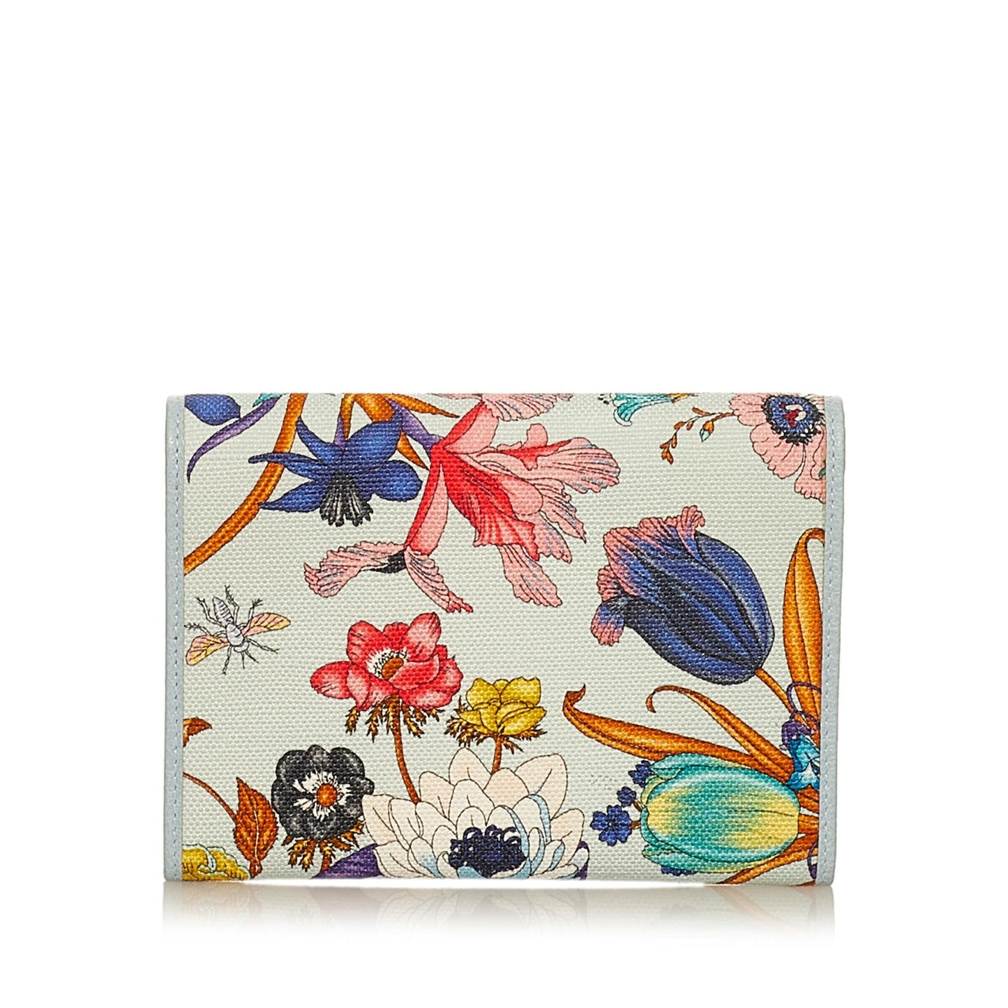 Gucci GG Marmont Flora Canvas Small Wallet (SHG-29459)