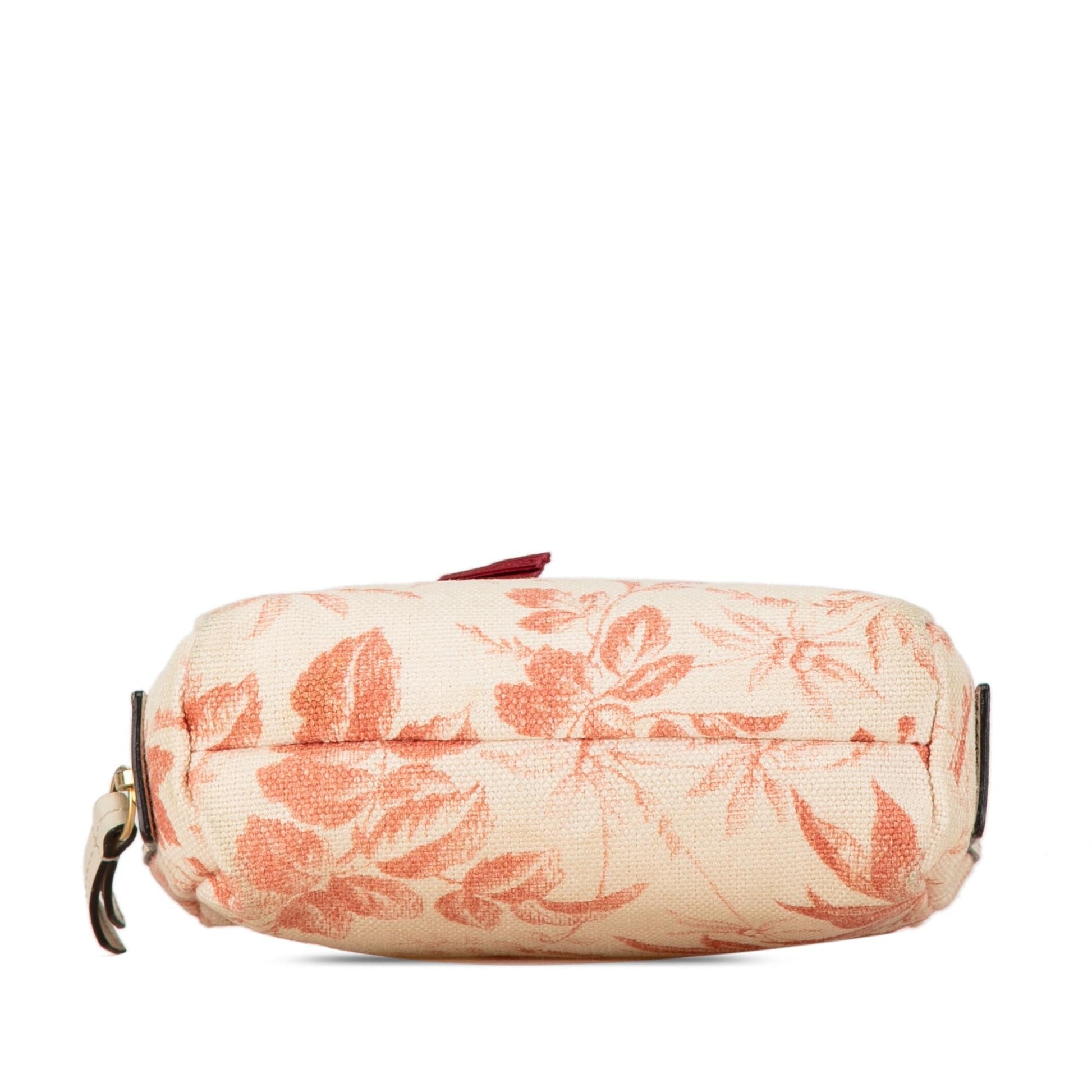 Gucci Leather Canvas Clutch