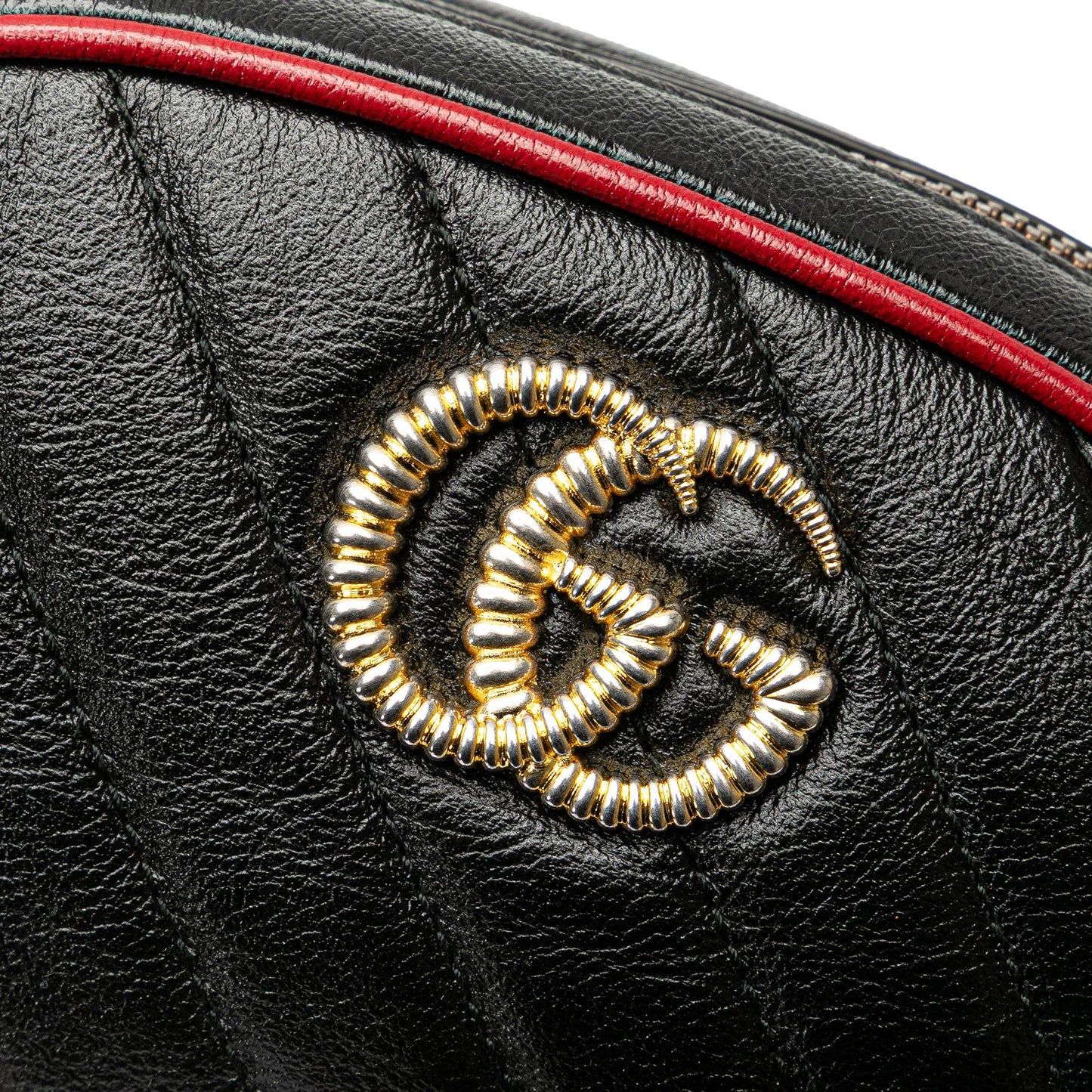Gucci GG Marmont Leather Matelasse Torchon Belt Bag