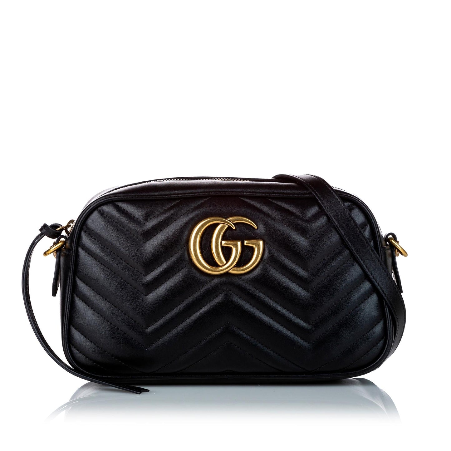 Gucci GG Marmont Matelasse Crossbody Bag (SHG-30404)