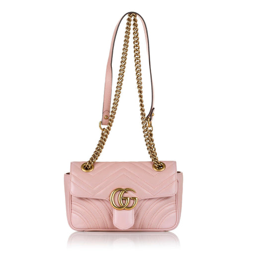 Gucci GG Marmont Matelasse Crossbody (SHG-34384)