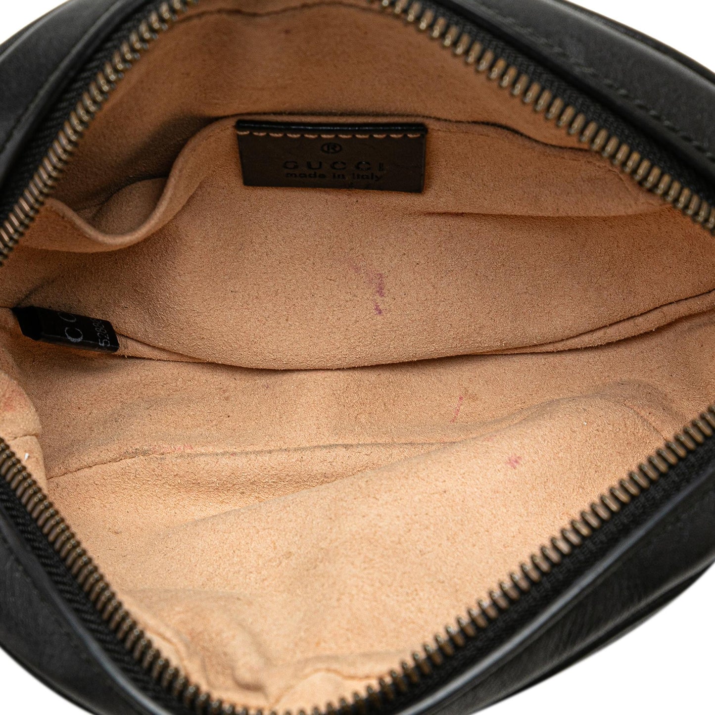 Gucci GG Marmont Matelasse Leather Belt Bag