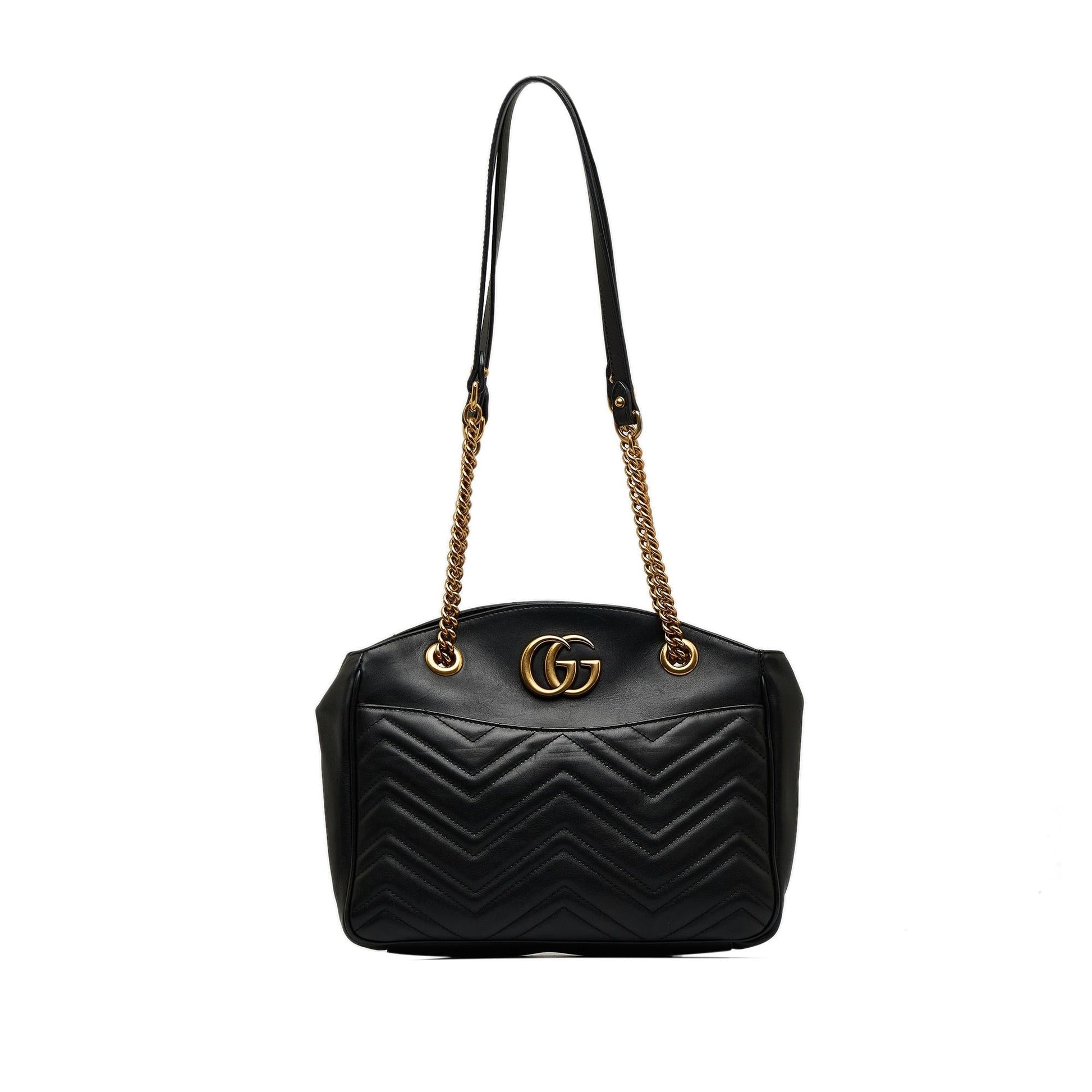 Gucci Leather Shoulder Bag
