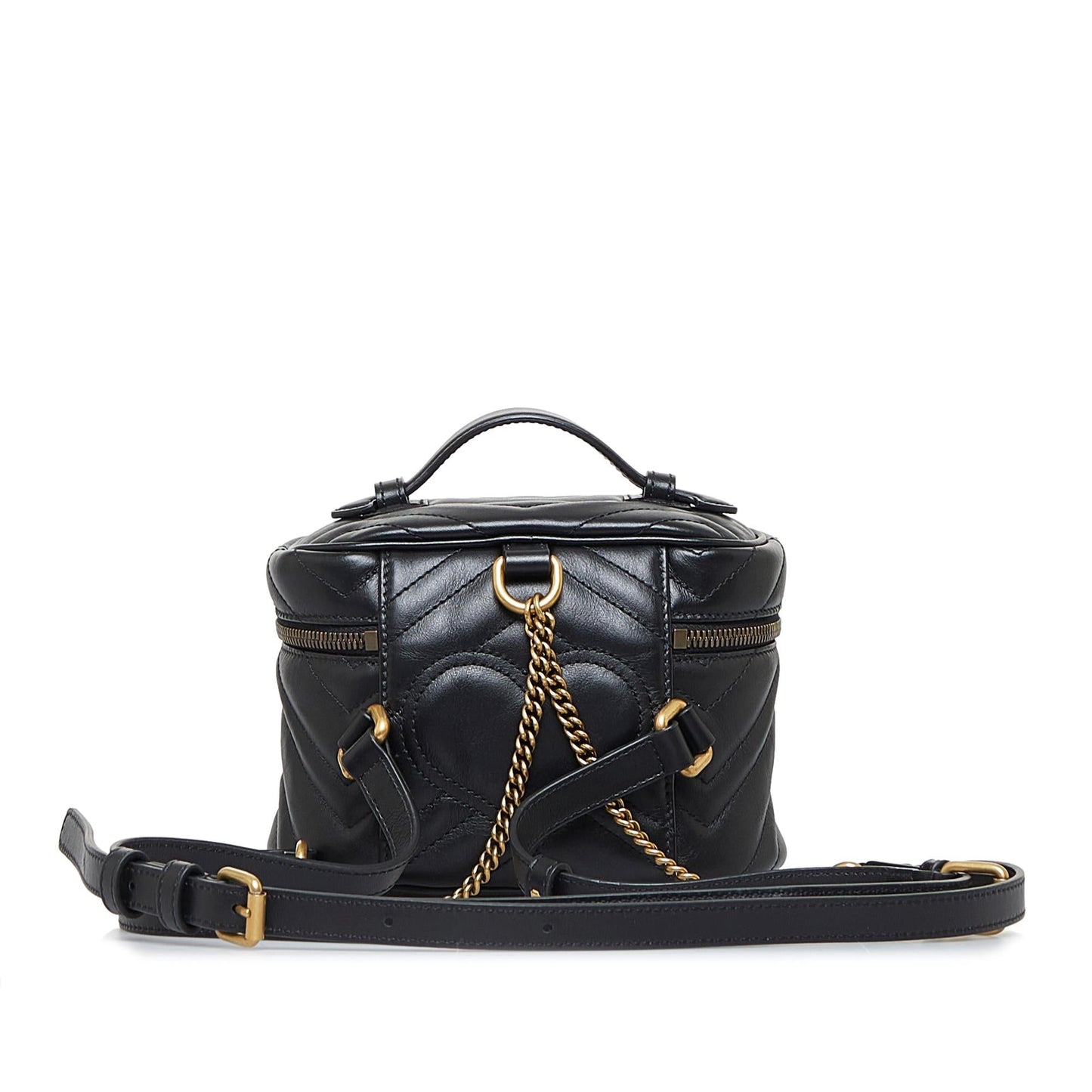Gucci GG Marmont Round Backpack (SHG-IpUEXE)