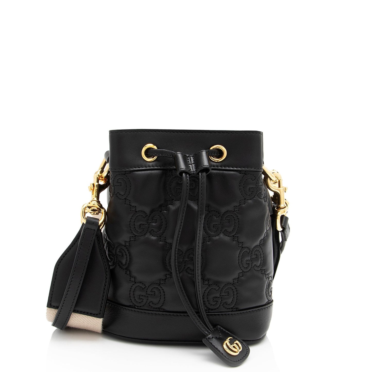 Gucci Nylon Leather Canvas Crossbody