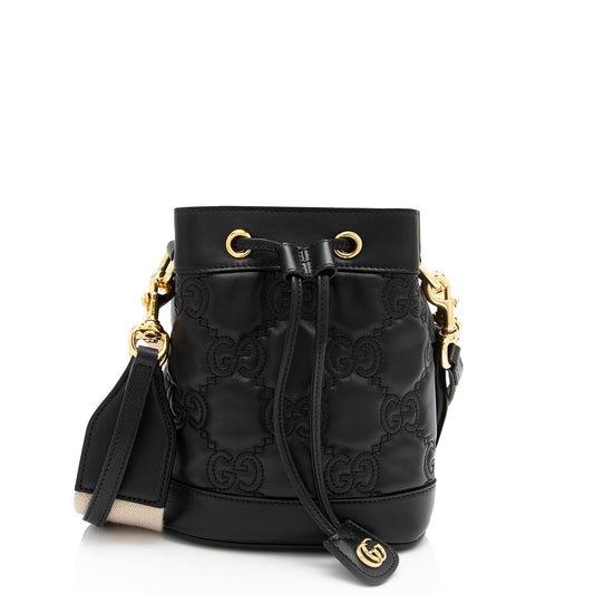 Gucci Nylon Leather Canvas Crossbody