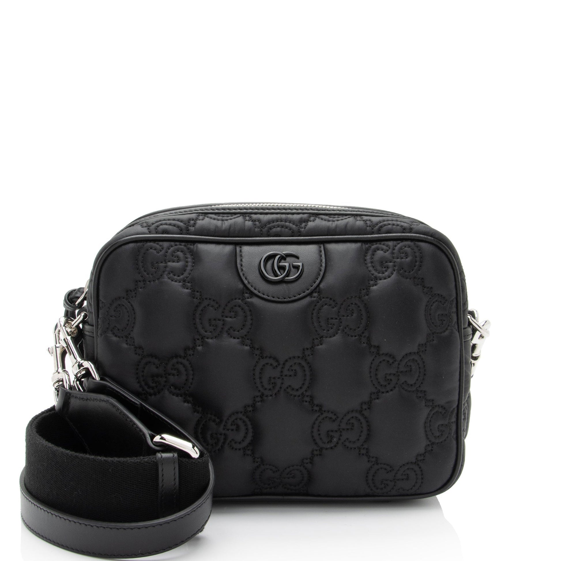 Gucci Nylon Leather Crossbody