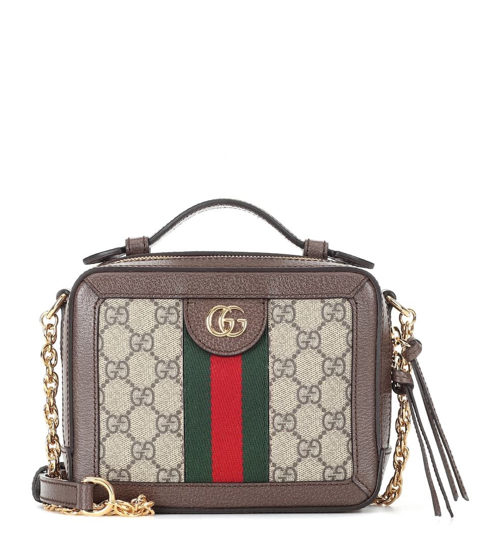 Gucci Caro Chain Leather Shoulder Bag