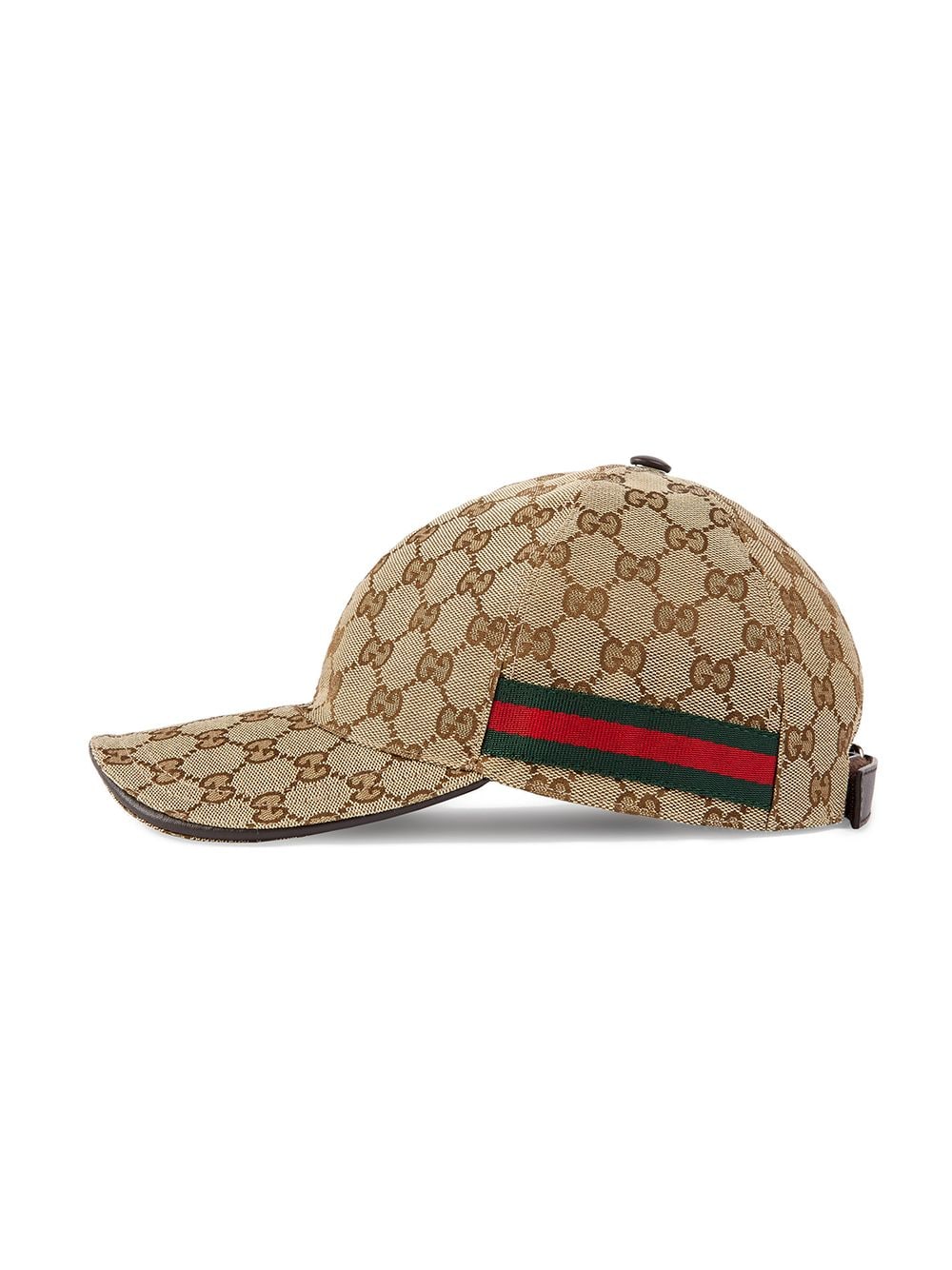 Gucci Monogram Caro Leather Canvas Handbag