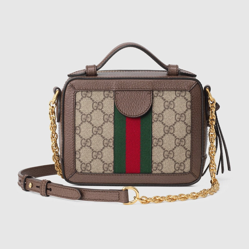 Gucci Caro Chain Leather Shoulder Bag