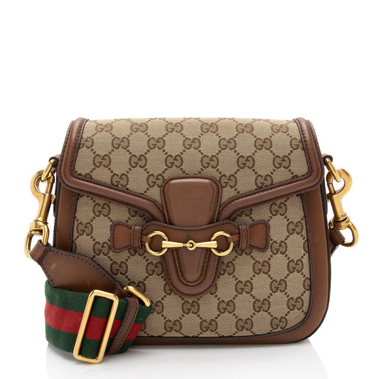 Gucci Nylon Leather Canvas Crossbody