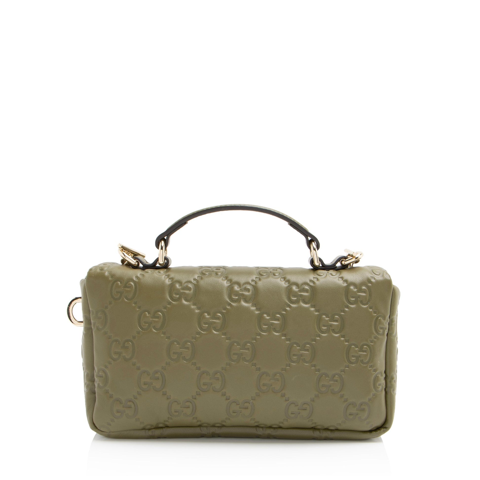 Gucci Leather Mini Shoulder Bag
