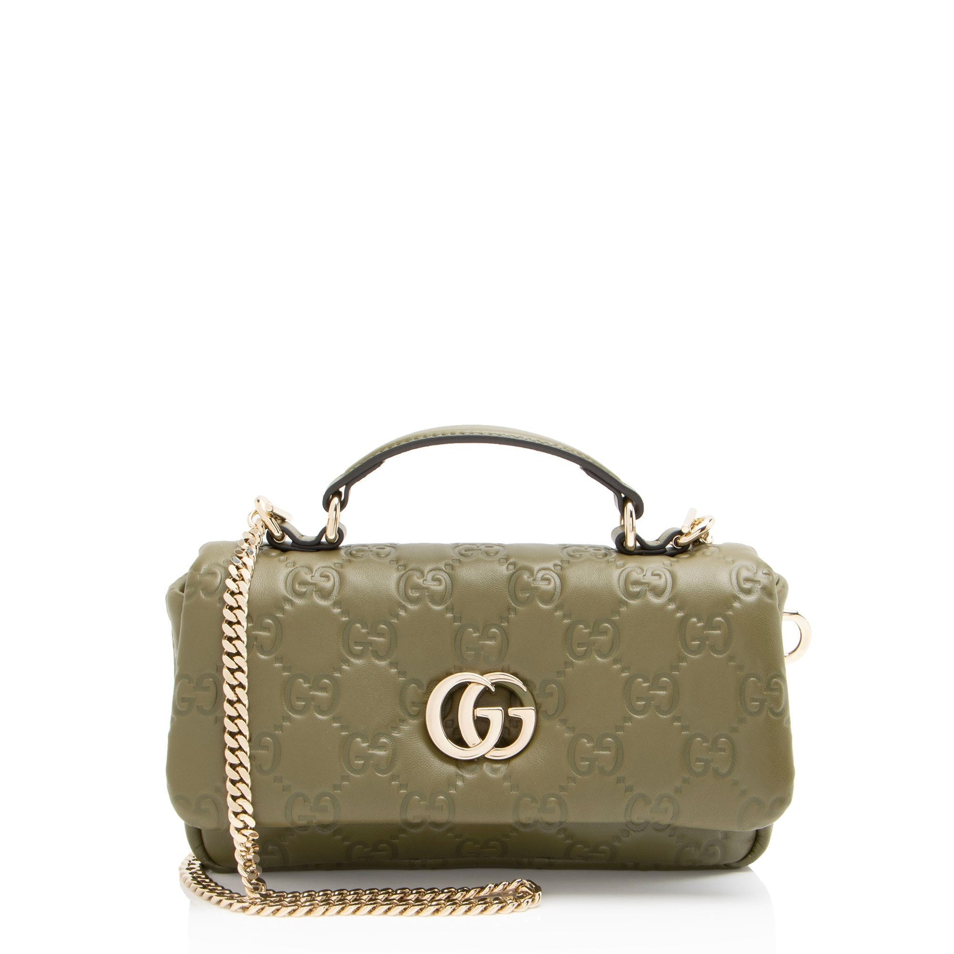 Gucci Leather Mini Shoulder Bag