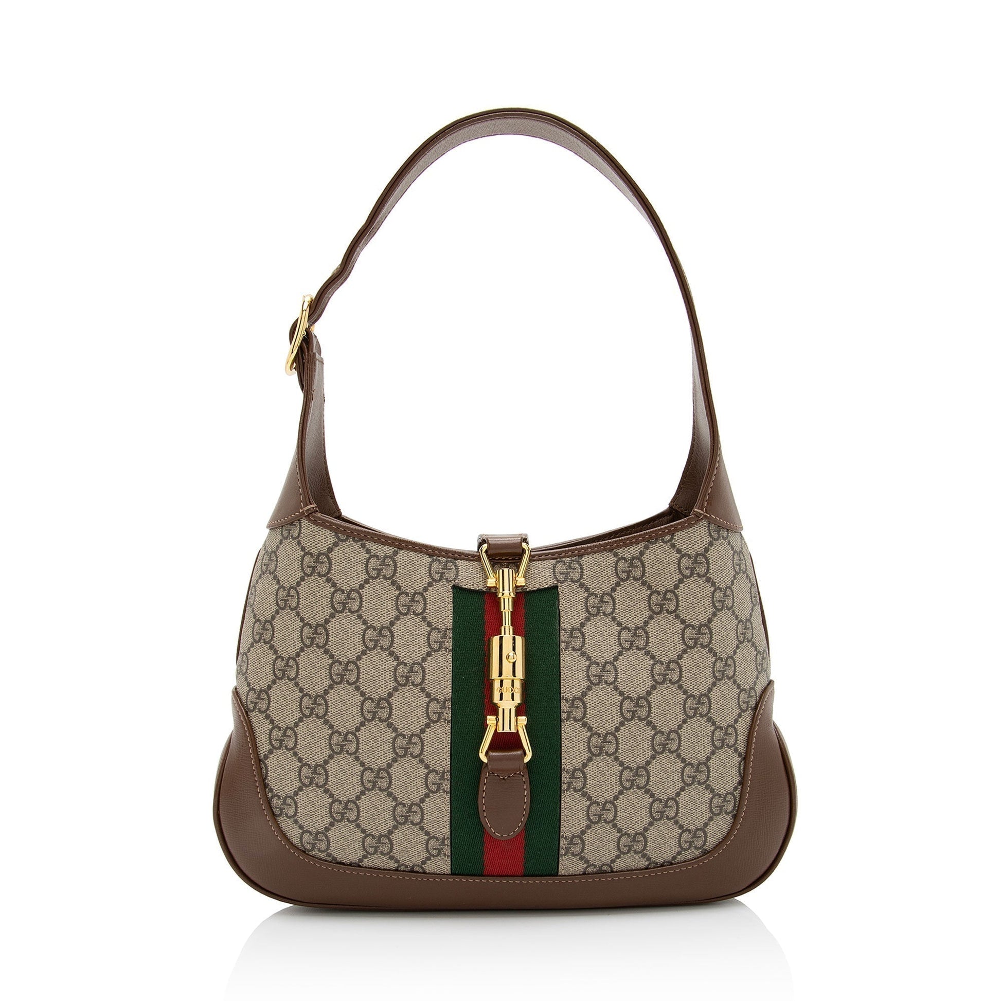 Gucci Nylon Neverfull Leather Canvas Tote