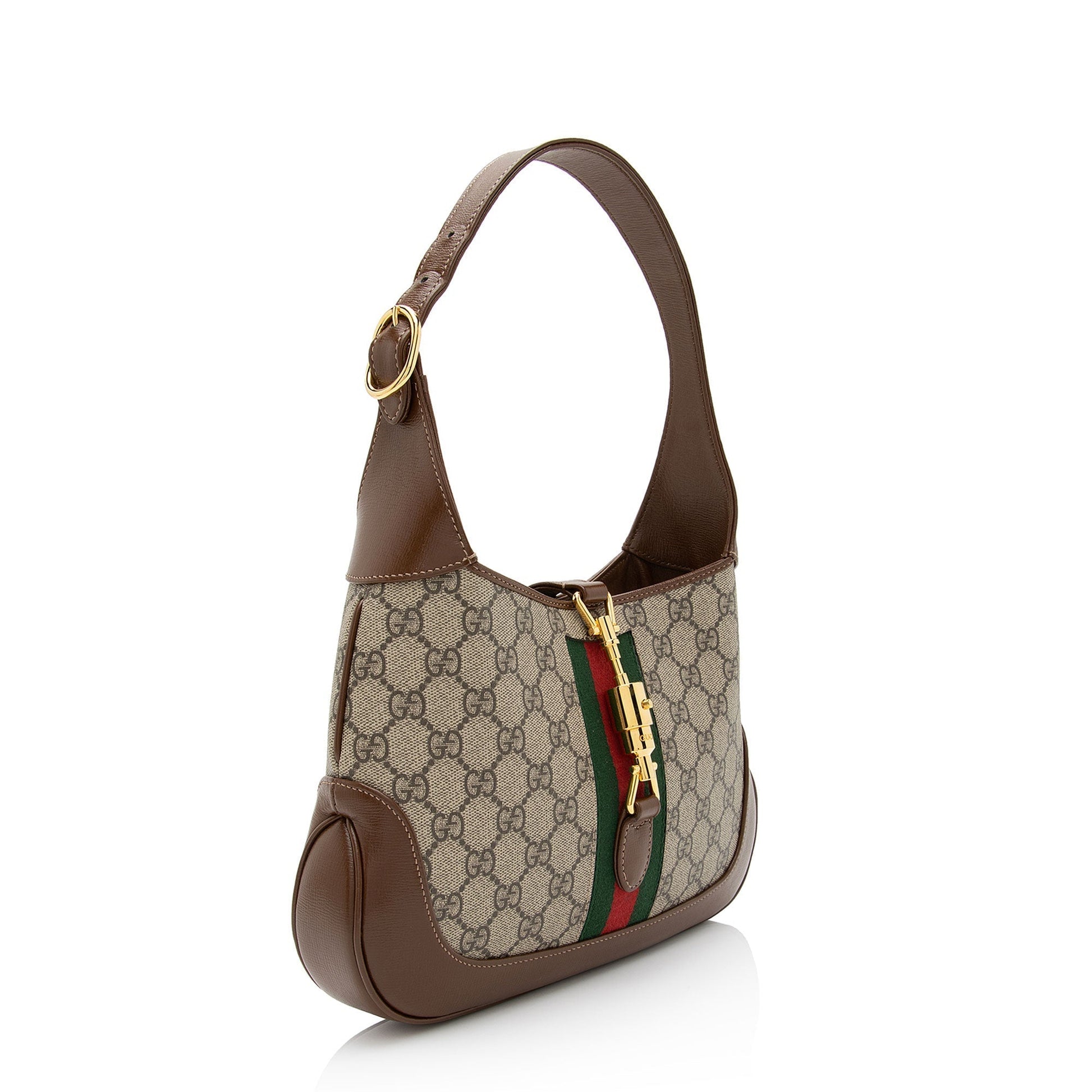 Gucci Nylon Neverfull Leather Canvas Tote