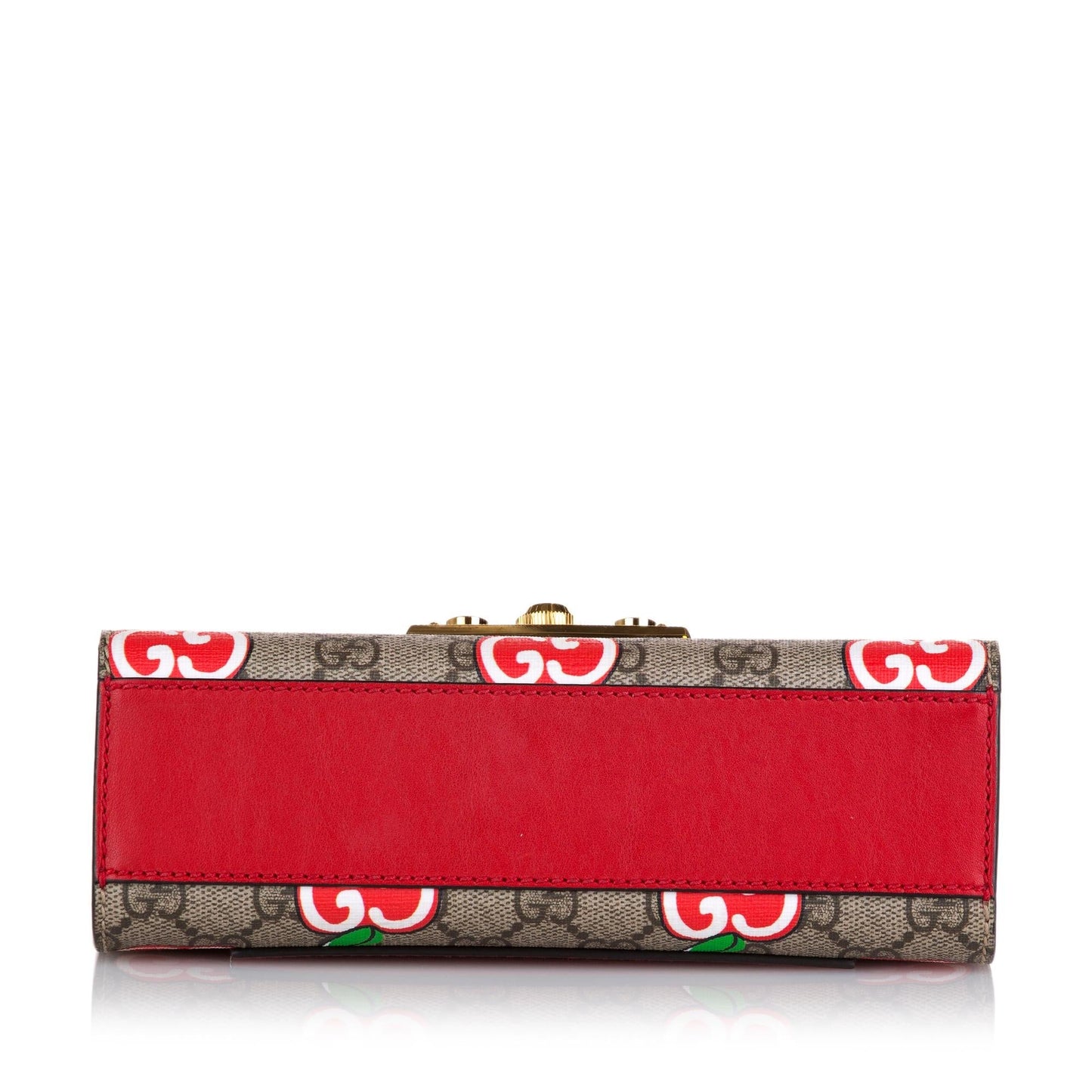 Gucci GG Supreme Apple Padlock Shoulder Bag (SHG-35947)