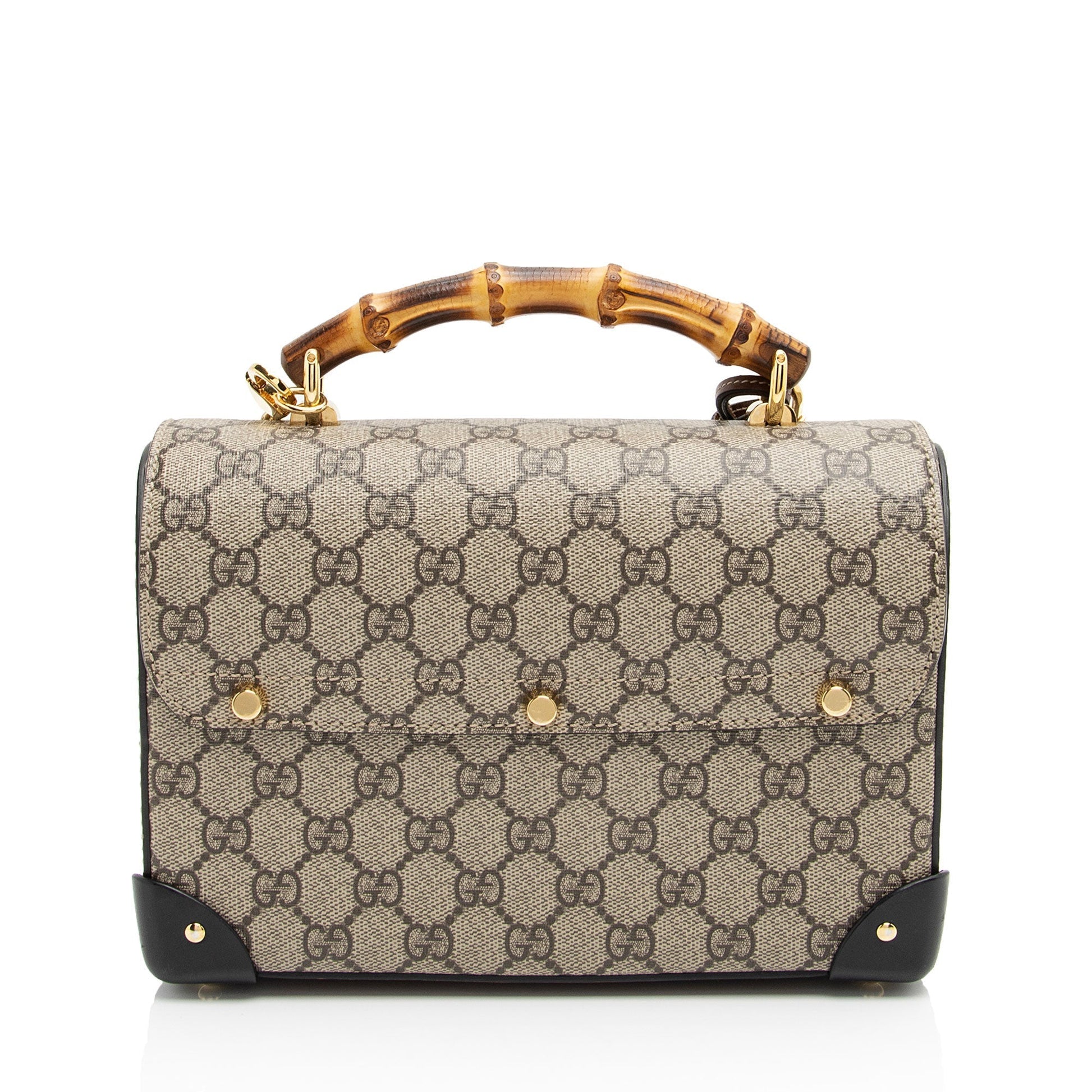 Gucci Leather Canvas Crossbody