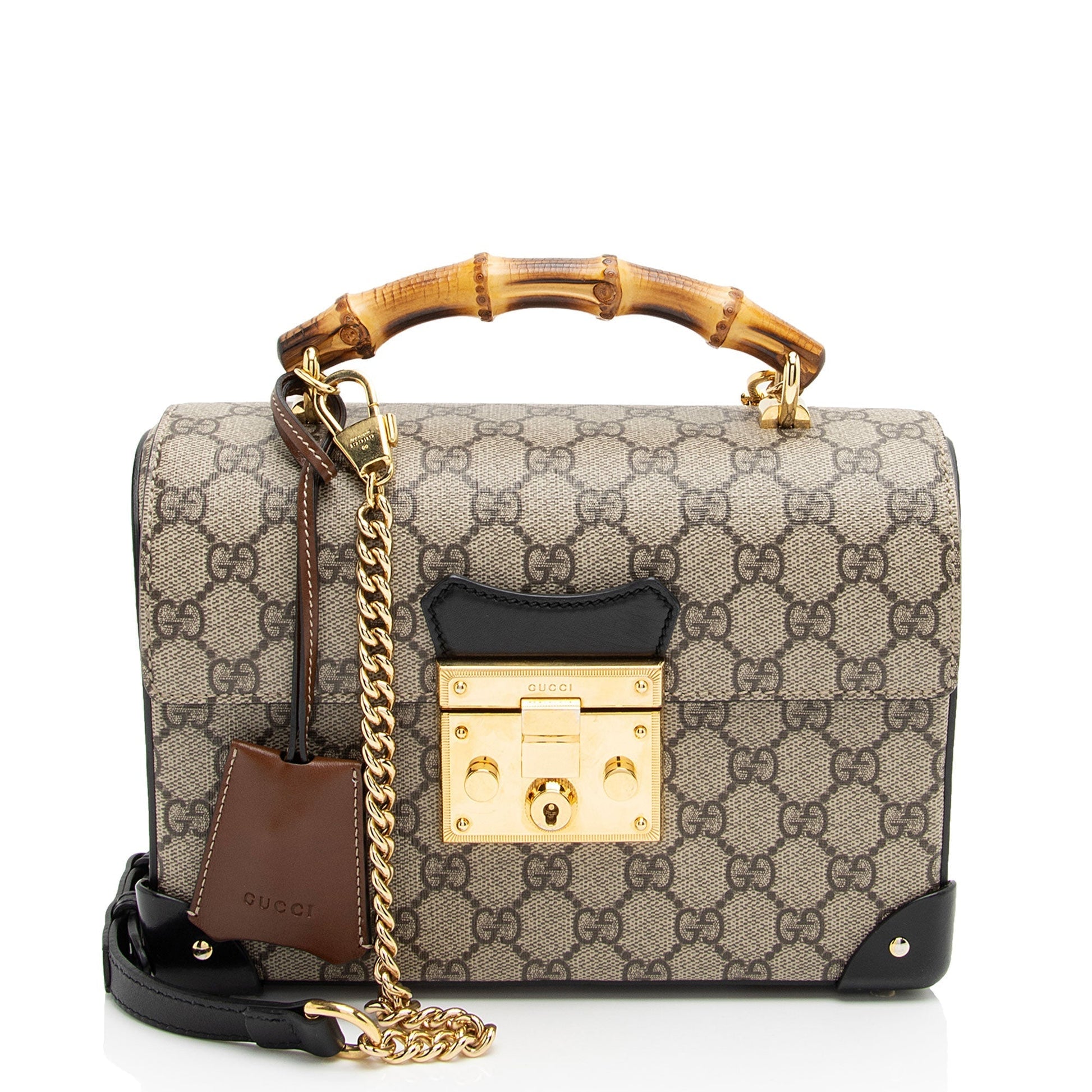 Gucci Leather Canvas Crossbody