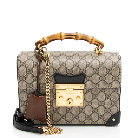 Gucci Leather Canvas Crossbody