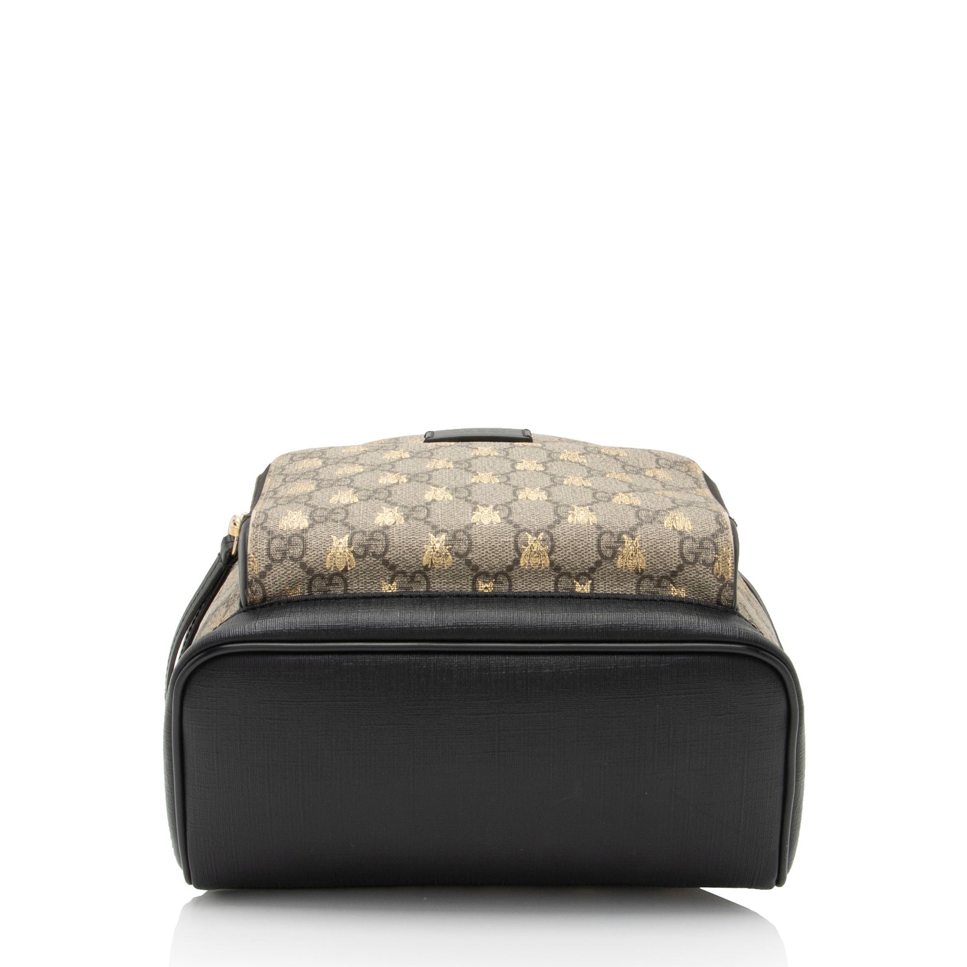 Gucci Nylon Leather Canvas Shoulder Bag