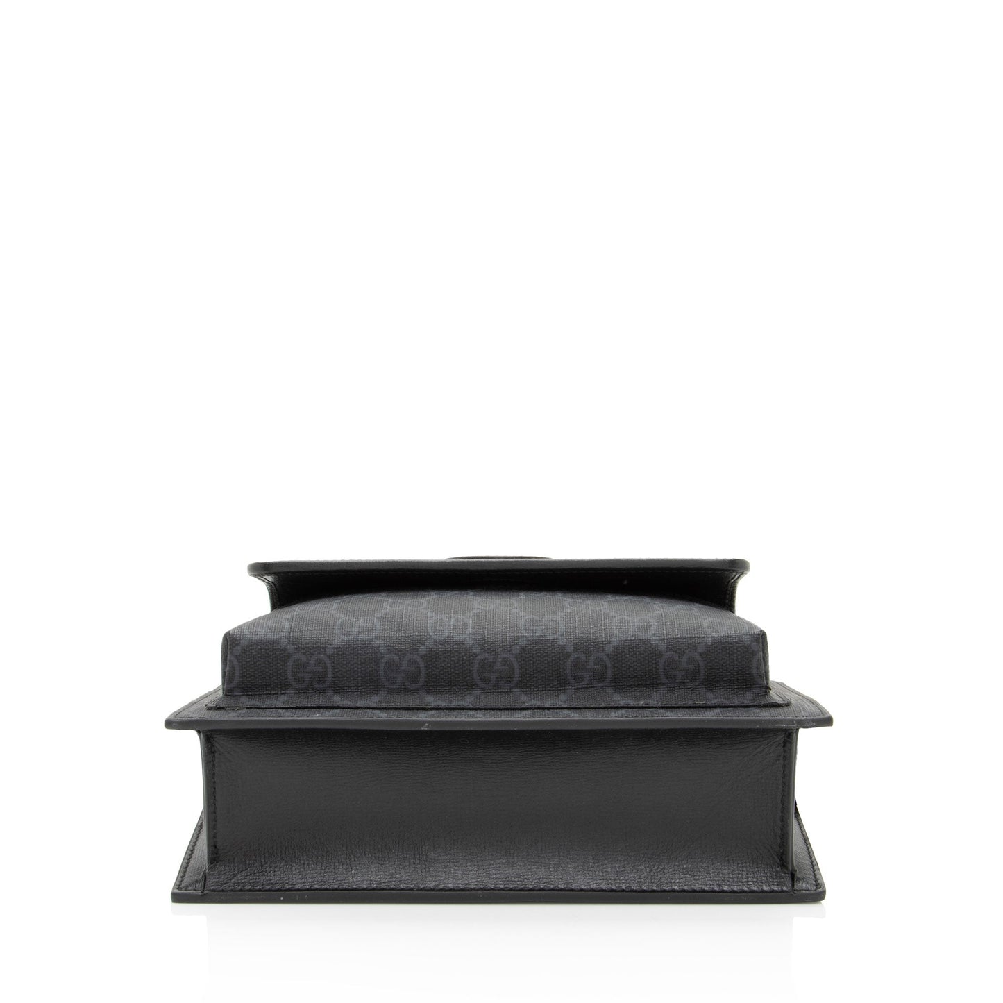 Gucci Leather Canvas Shoulder Bag
