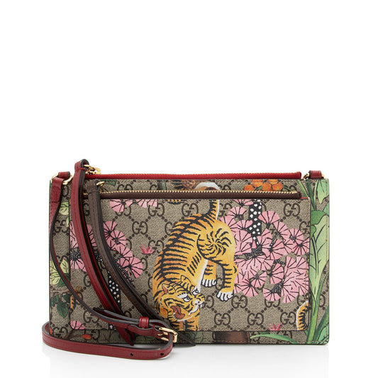 Gucci Leather Canvas Crossbody