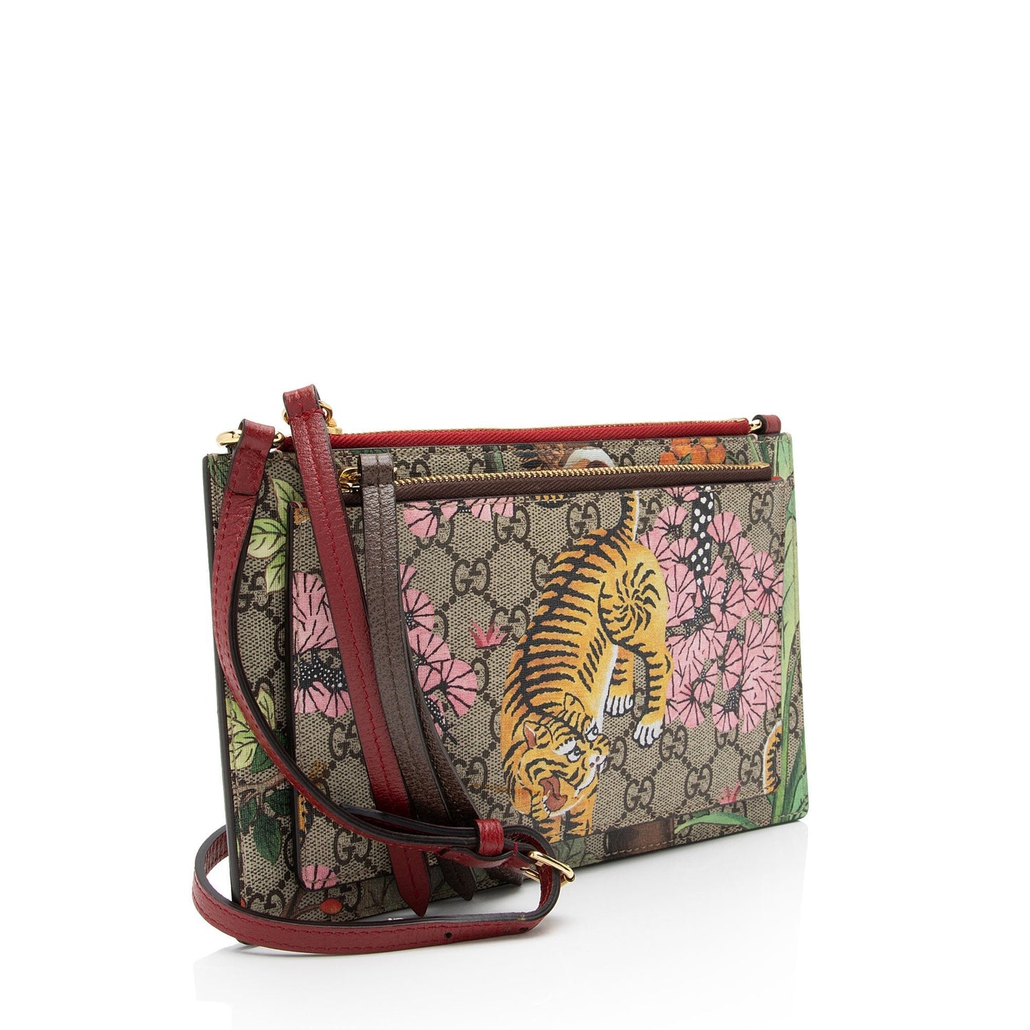 Gucci Leather Canvas Crossbody