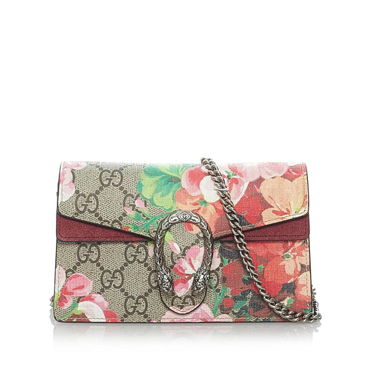 Gucci GG Supreme Blooms Dionysus Mini Crossbody Bag (SHG-29893)