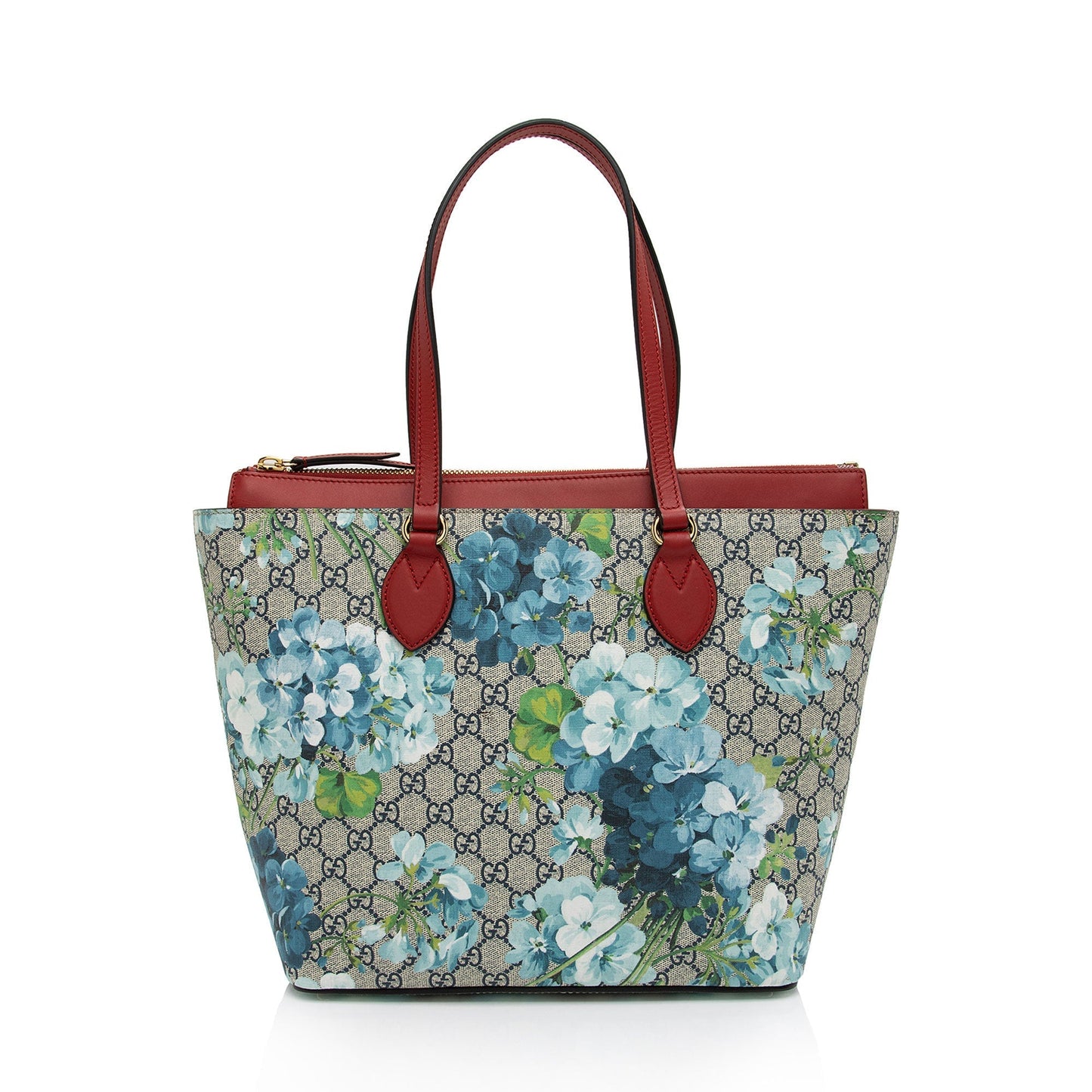 Gucci Leather Canvas Tote