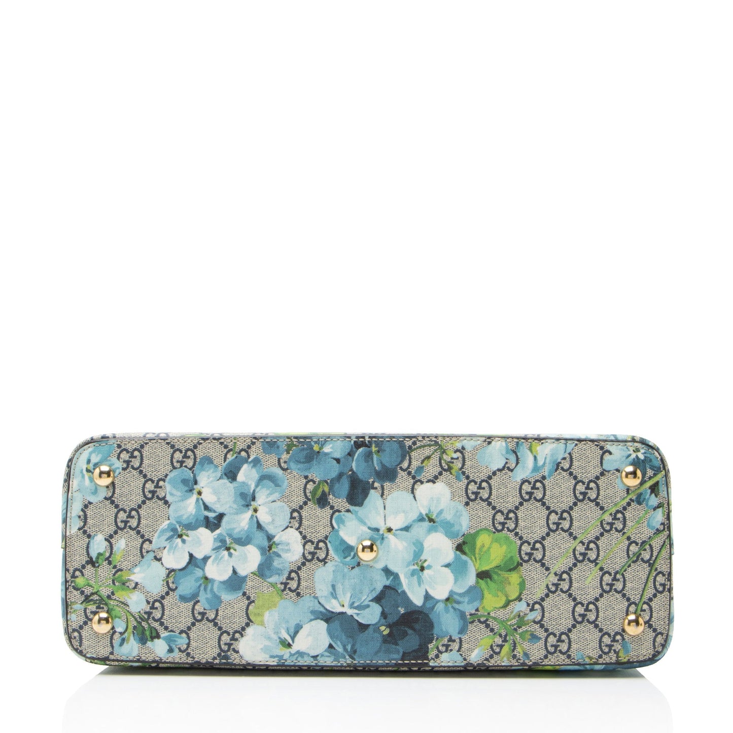 Gucci GG Supreme Blooms Medium Zip Tote