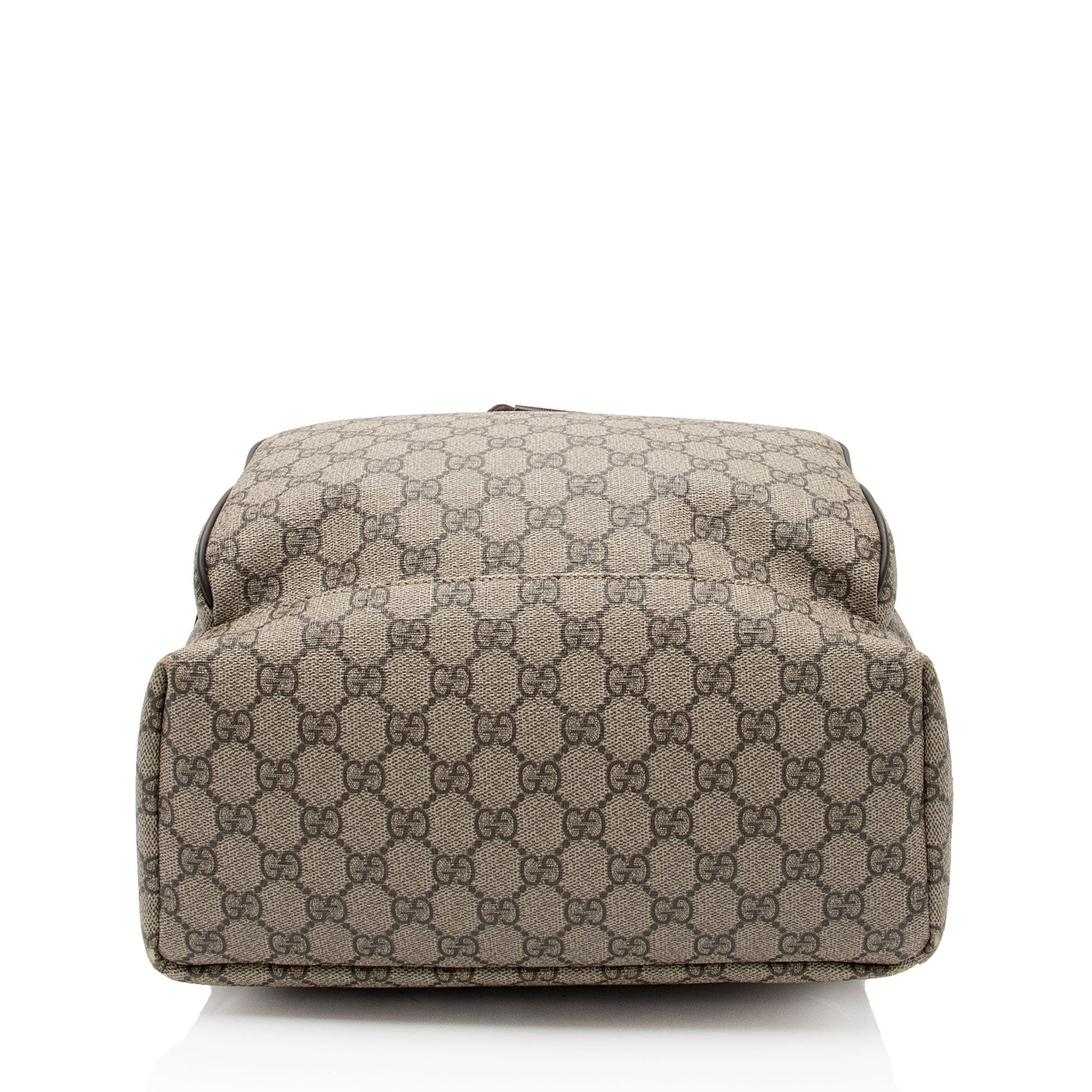 Gucci Leather Canvas Shoulder Bag