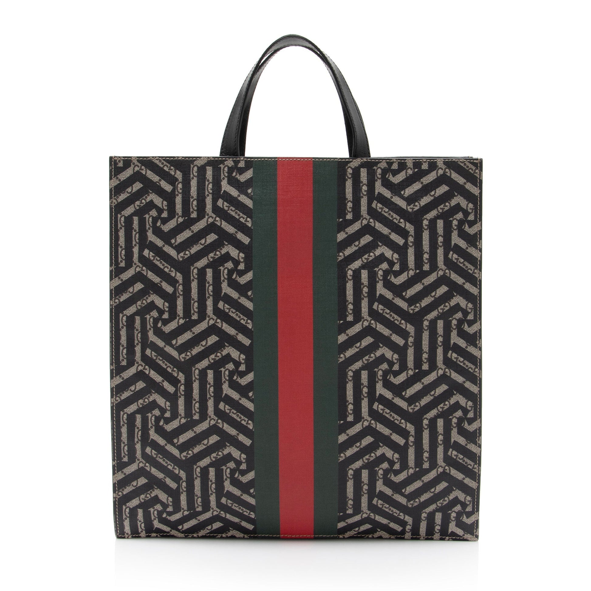 Gucci GG Supreme Caleido Web Soft Tote