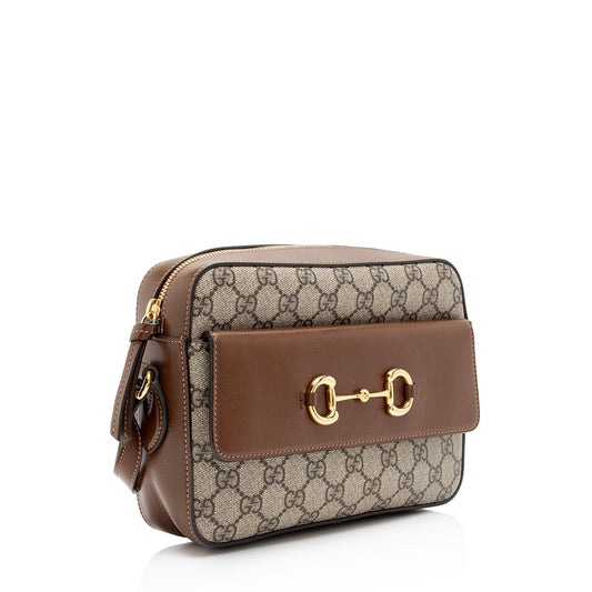 Gucci Leather Canvas Crossbody