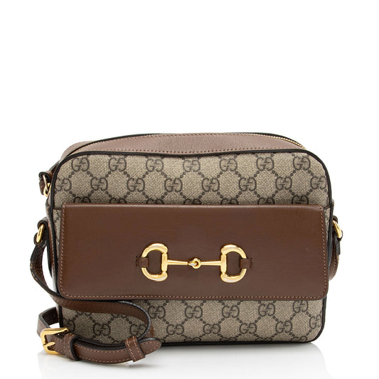 Gucci Leather Canvas Crossbody