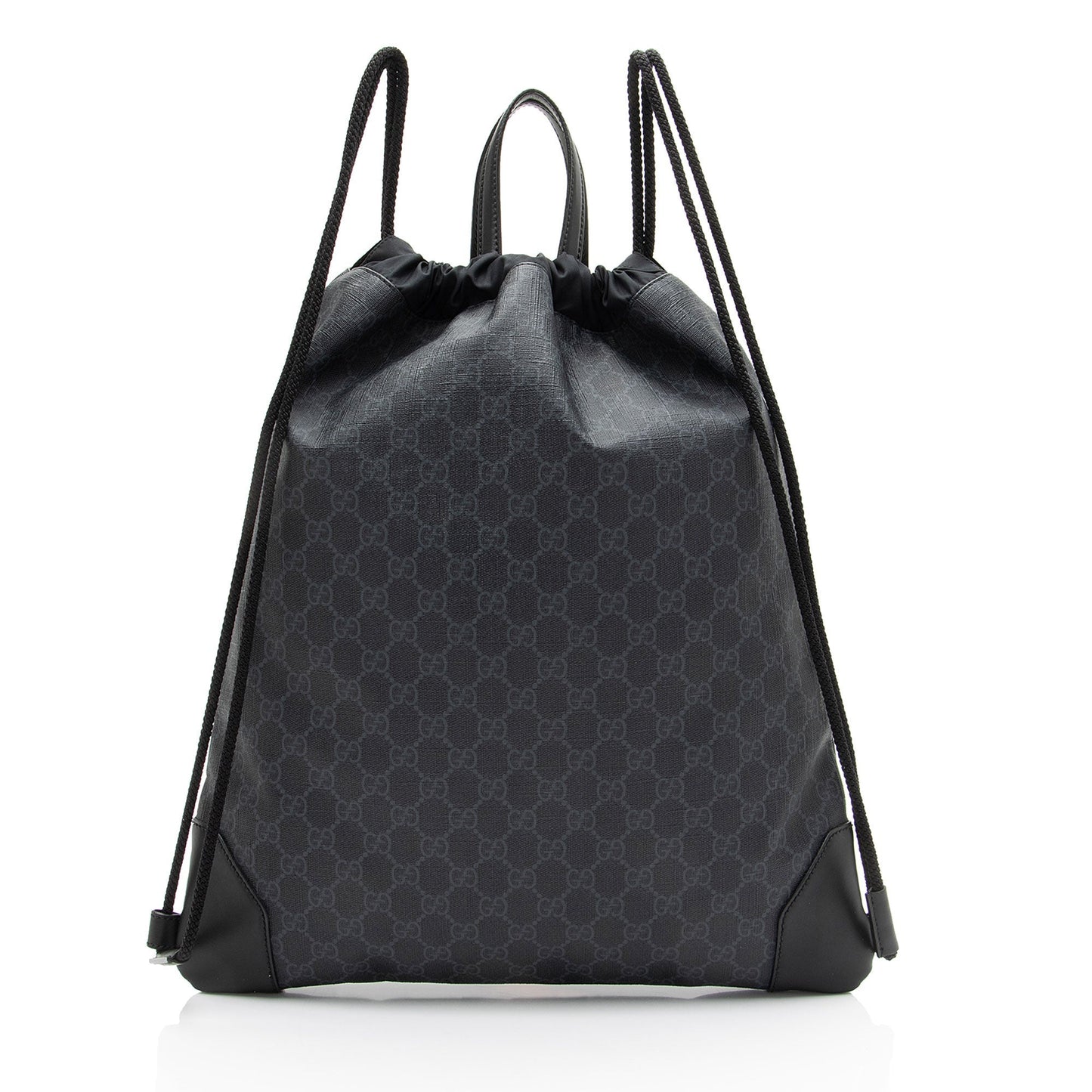 Gucci GG Supreme Canvas Drawstring Backpack