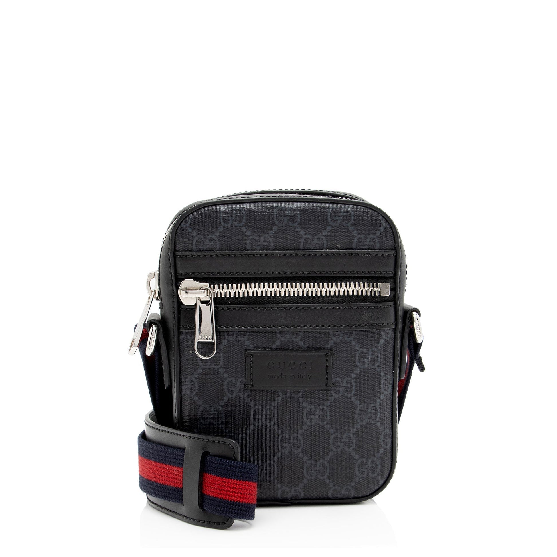 Gucci Nylon Leather Mini Shoulder Bag